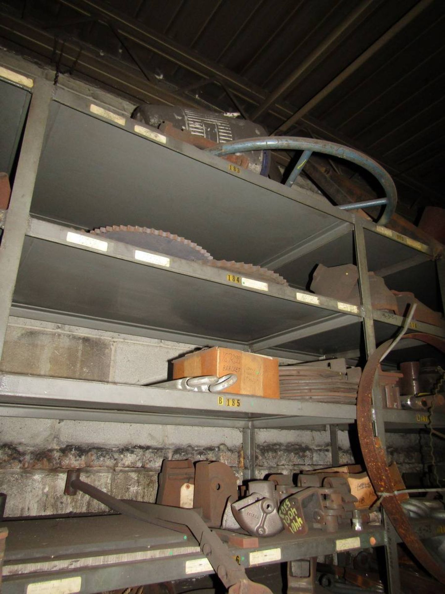 24.5' x 23" x 102" 8-Tier Steel Shelving Unit - Image 9 of 11