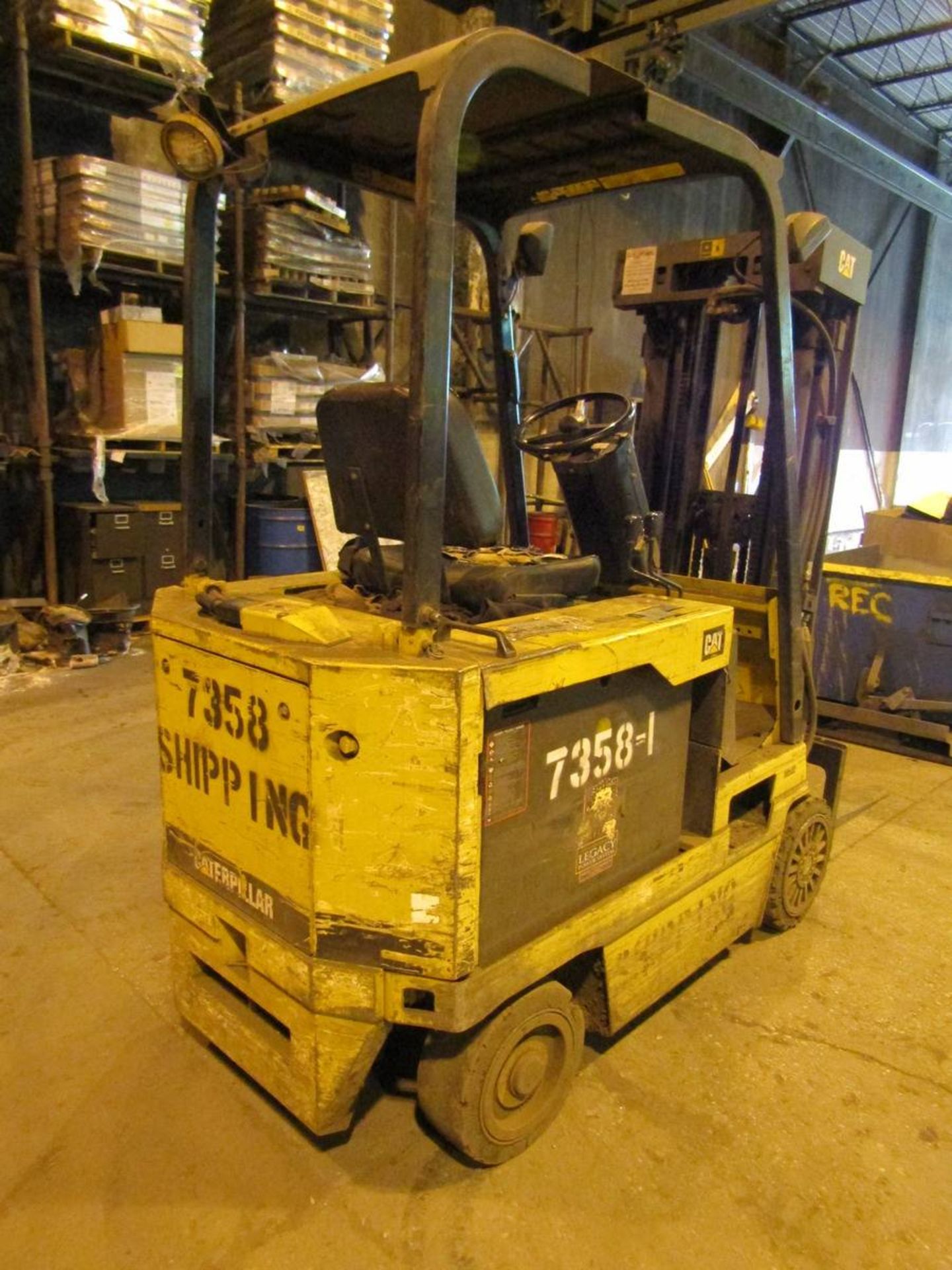 Caterpillar M50D 36V Electric Forklift - Image 4 of 8