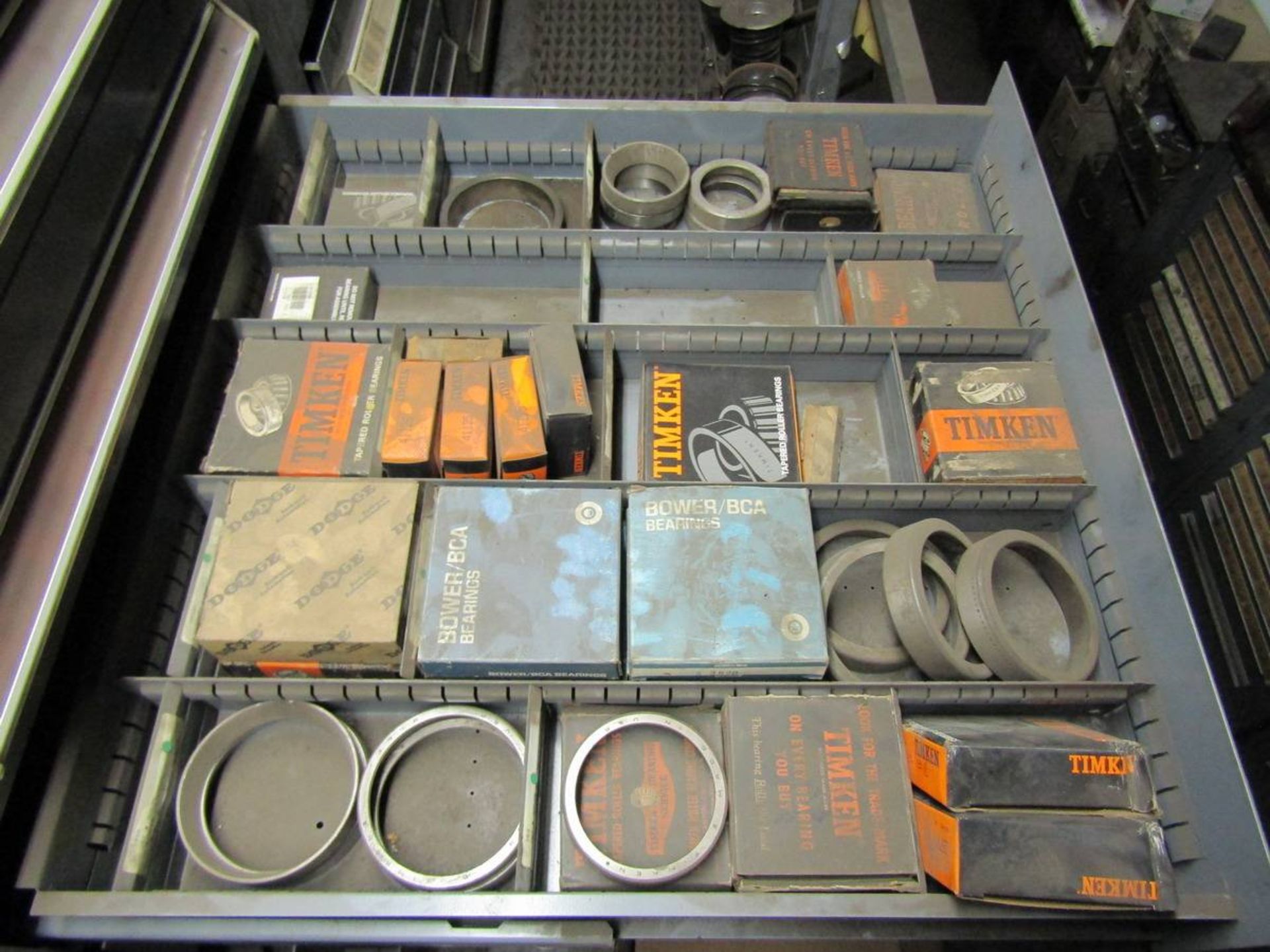 Stanley Vidmar 10-Drawer Heavy Duty Parts Cabinet - Image 7 of 10