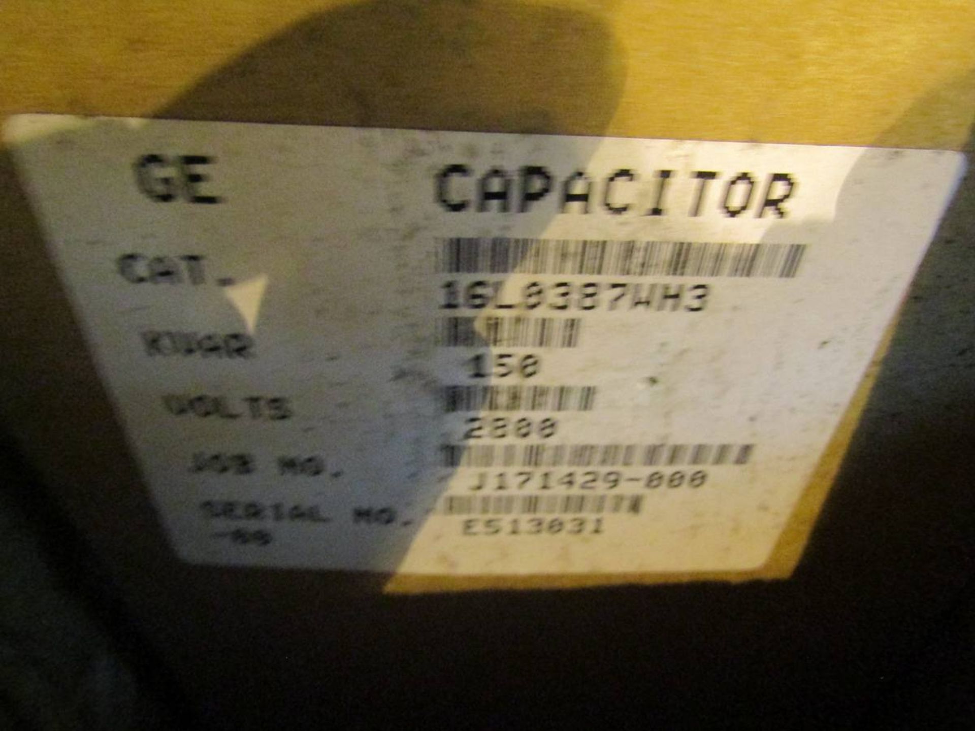 General Electric 16L0387WH3 Capacitor - Image 2 of 2