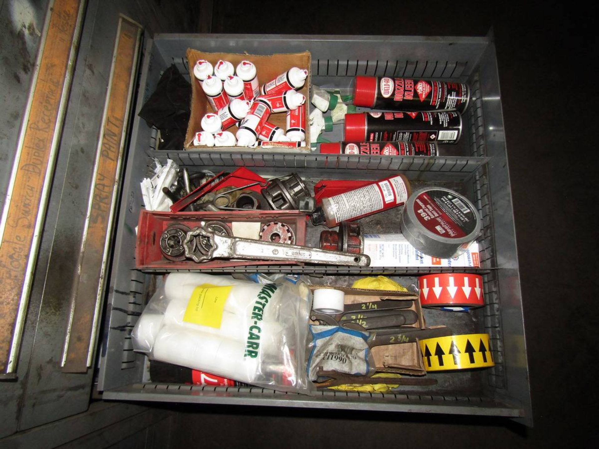 Stanley Vidmar 6-Drawer Heavy Duty Parts Cabinet - Image 6 of 6