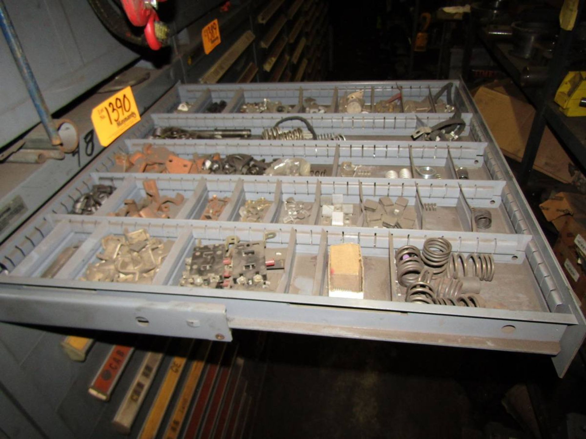 Stanley Vidmar 12-Drawer Heavy Duty Parts Cabinet - Image 2 of 13