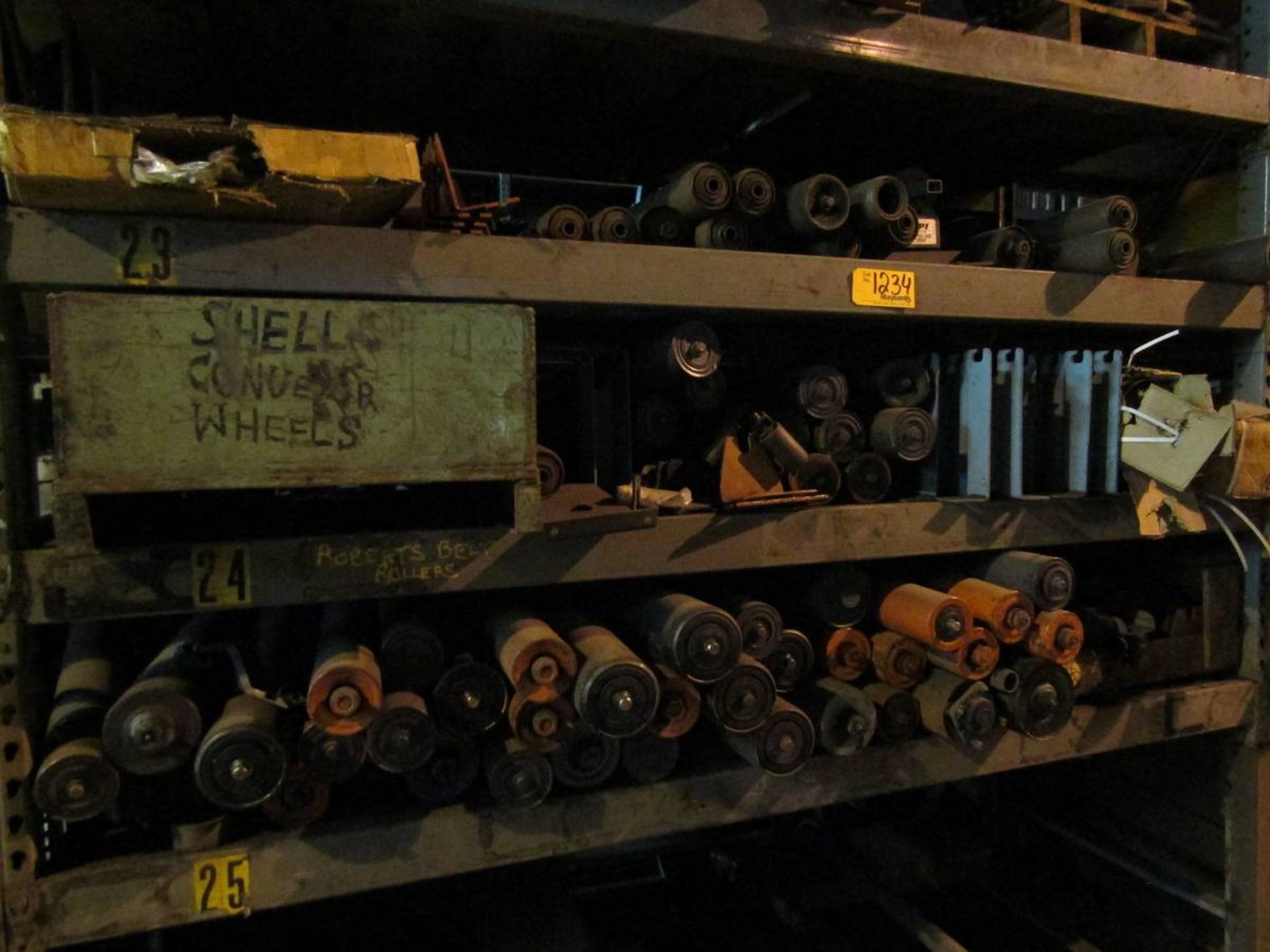 Lot of Roberts Conveyor Belt Rollers