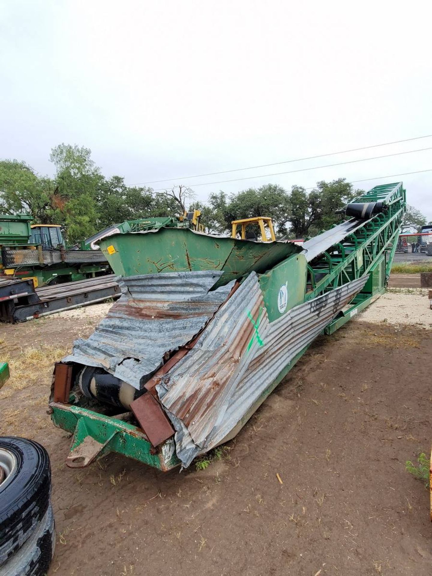 2012 McCloskey 3680DK Wheel Mounted Stacking Conveyor