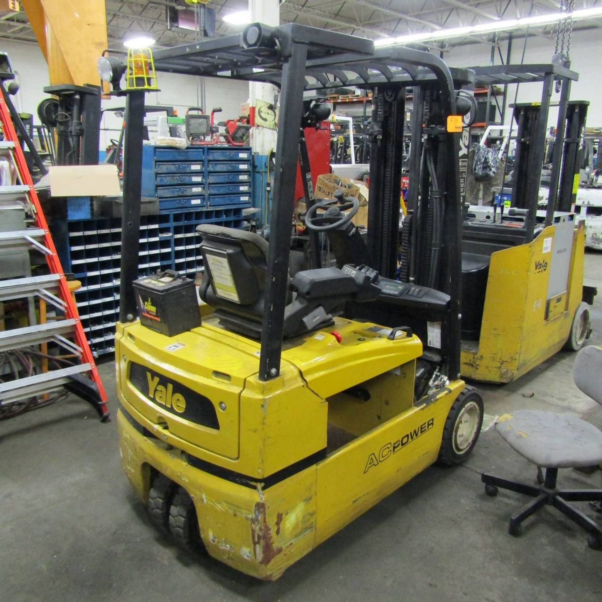 2008 Yale ERP040THN36TE082 Electric Fork Lift - Image 3 of 6