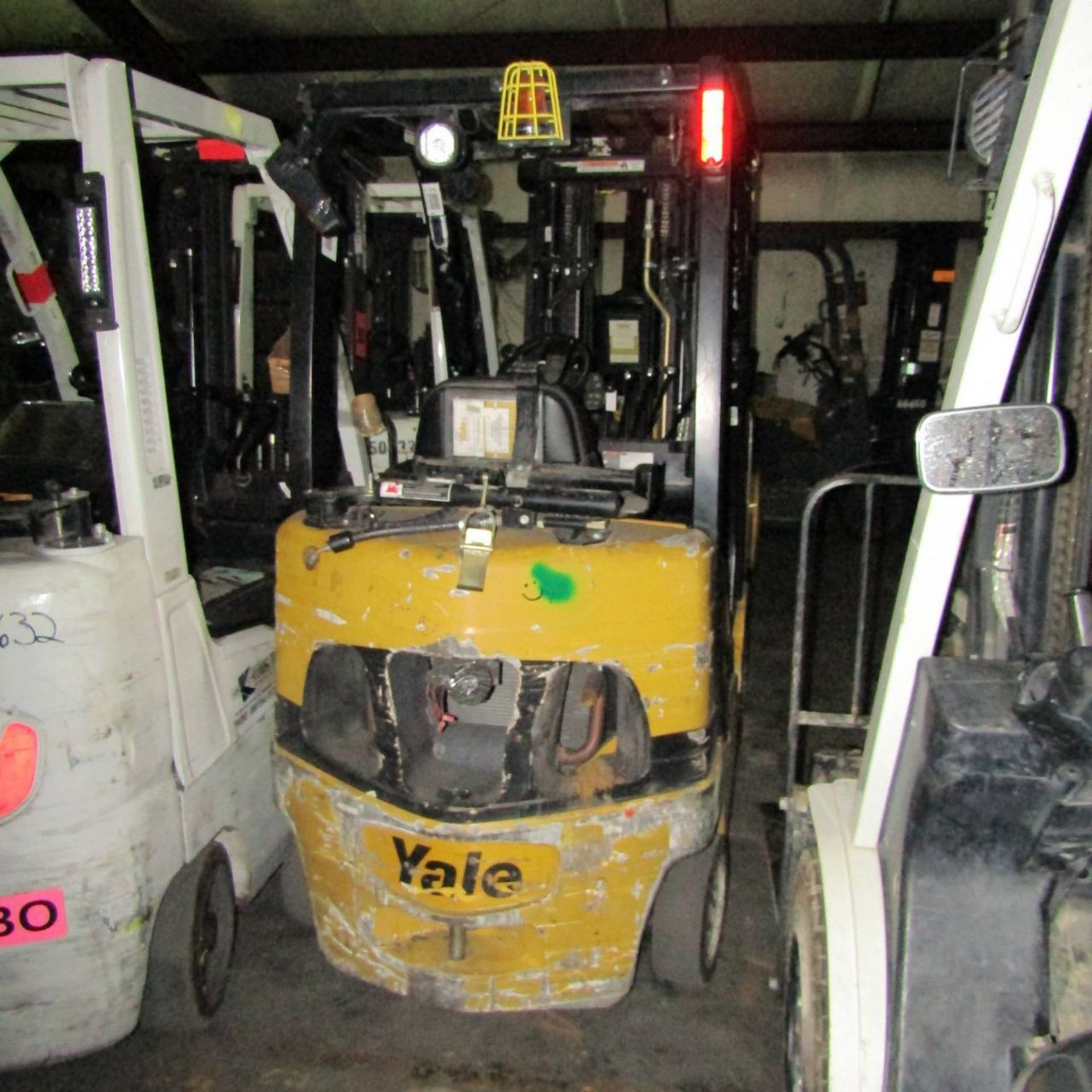 2012 Yale GLC050VXNRE085 Propane Fork Lift - Image 2 of 4