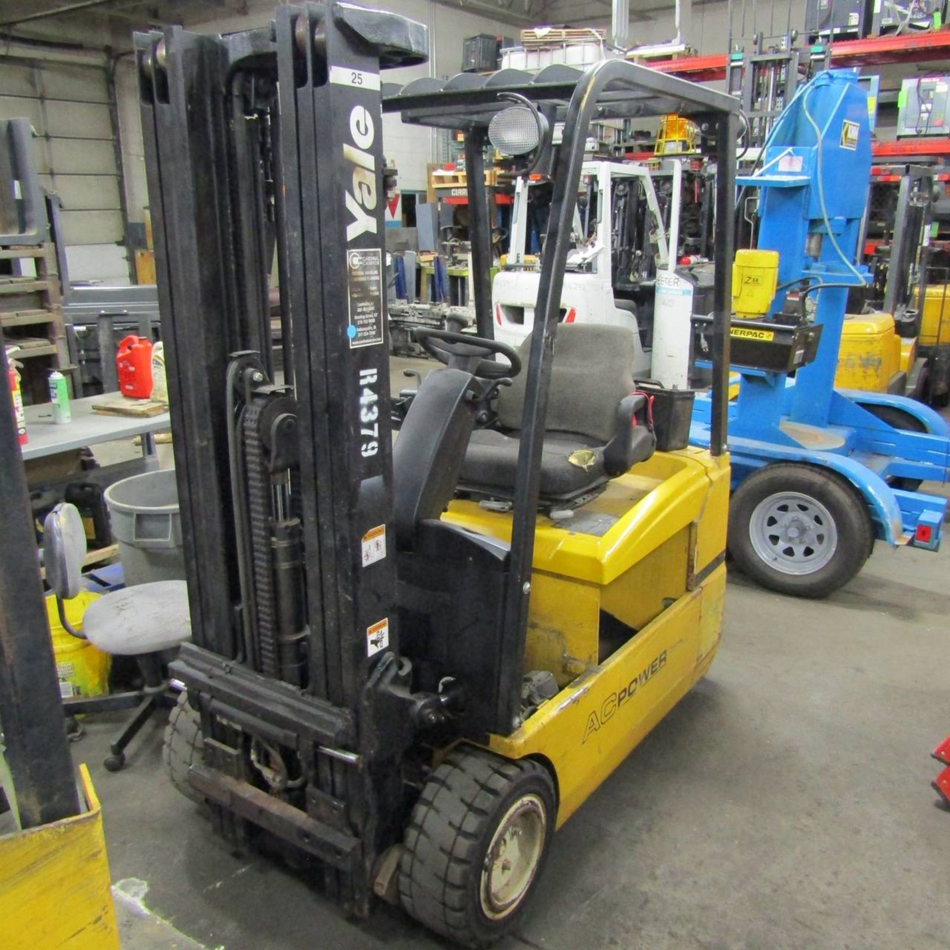 2008 Yale ERP040THN36TE082 Electric Fork Lift