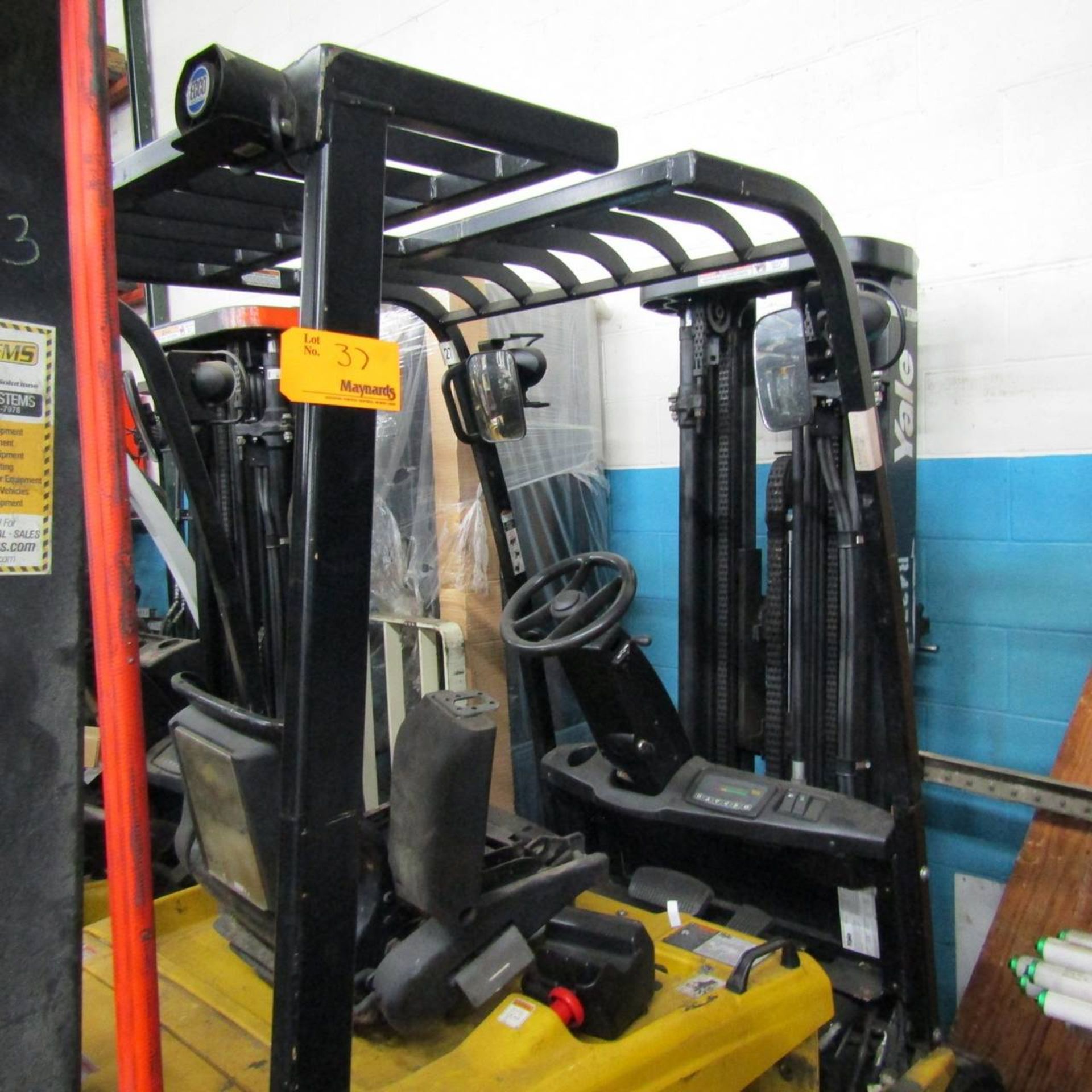 2008 Yale ERP040THN36TE082 Electric Fork Lift - Image 3 of 5