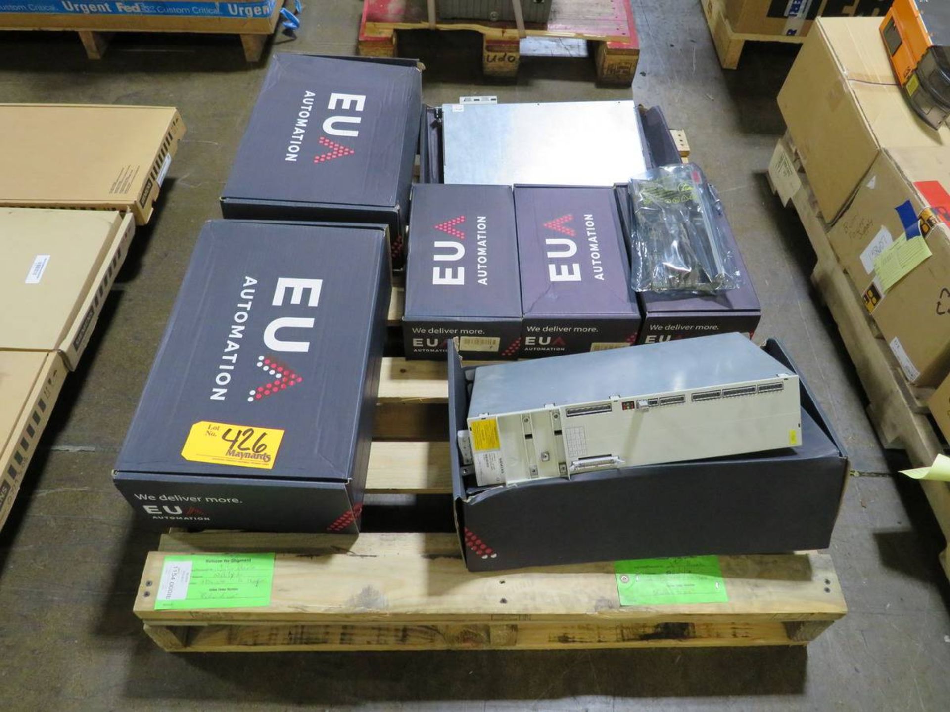 EAU Automation Pallet of Assorted Electrical Parts