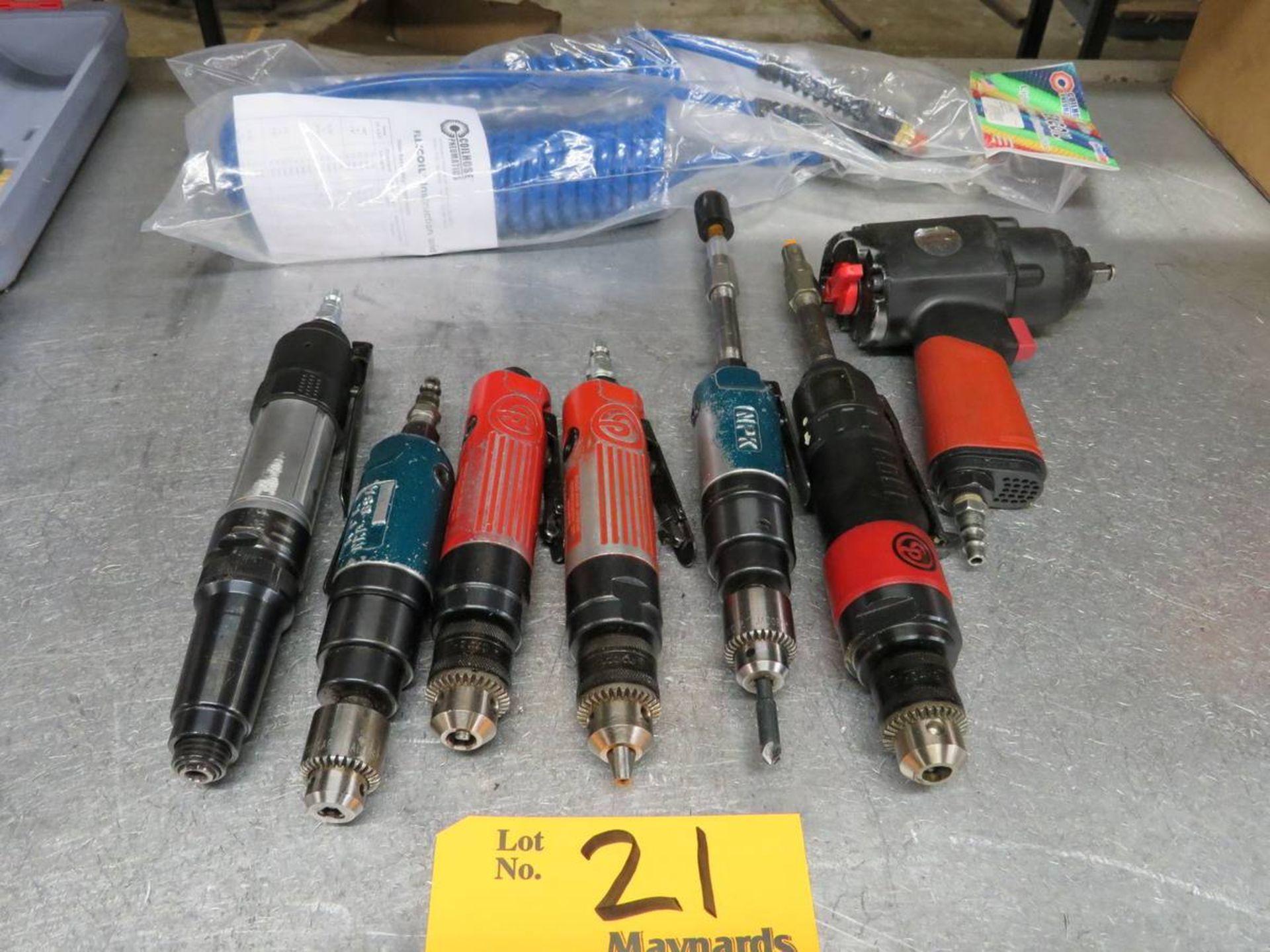 Assorted Pneumatic Tools