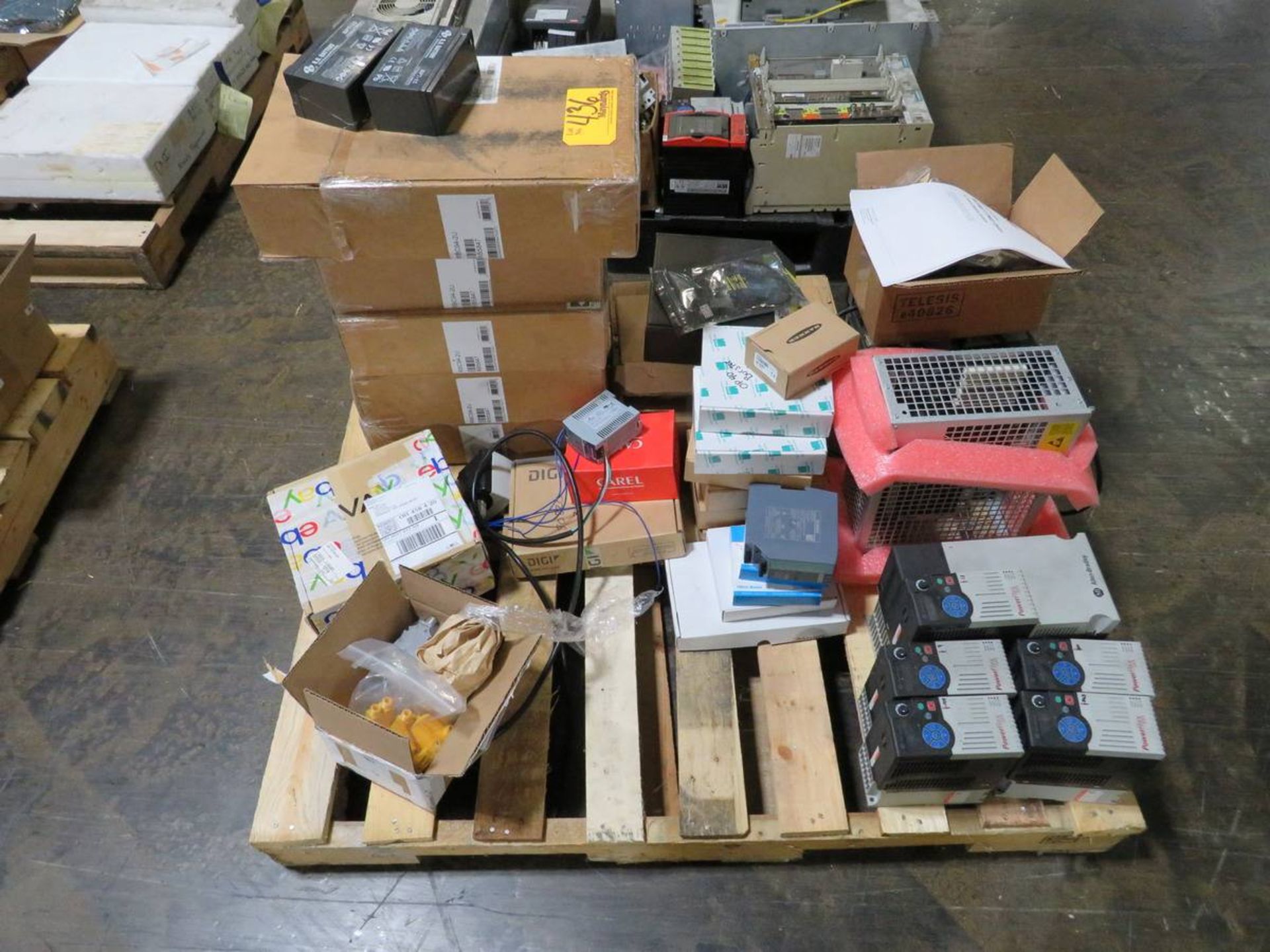 Pallet of Assorted Electrical Parts