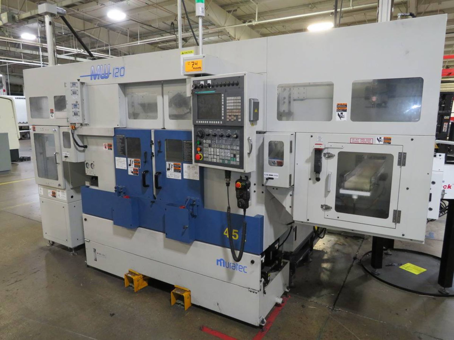 2018 Muratec MW120GT Twin Spindle CNC Turning Center - Image 5 of 7