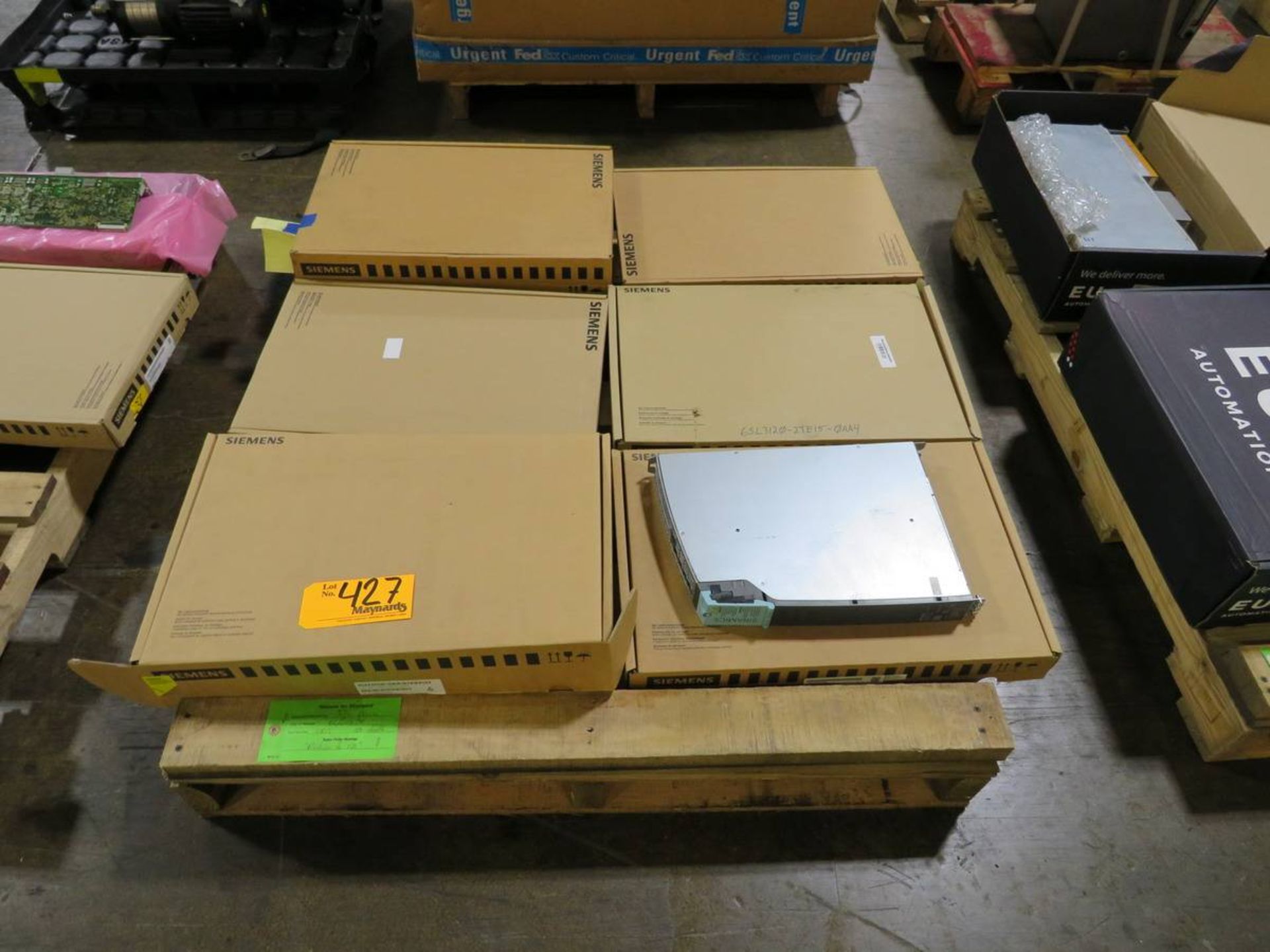 Siemens Pallet of Assorted Electrical Parts