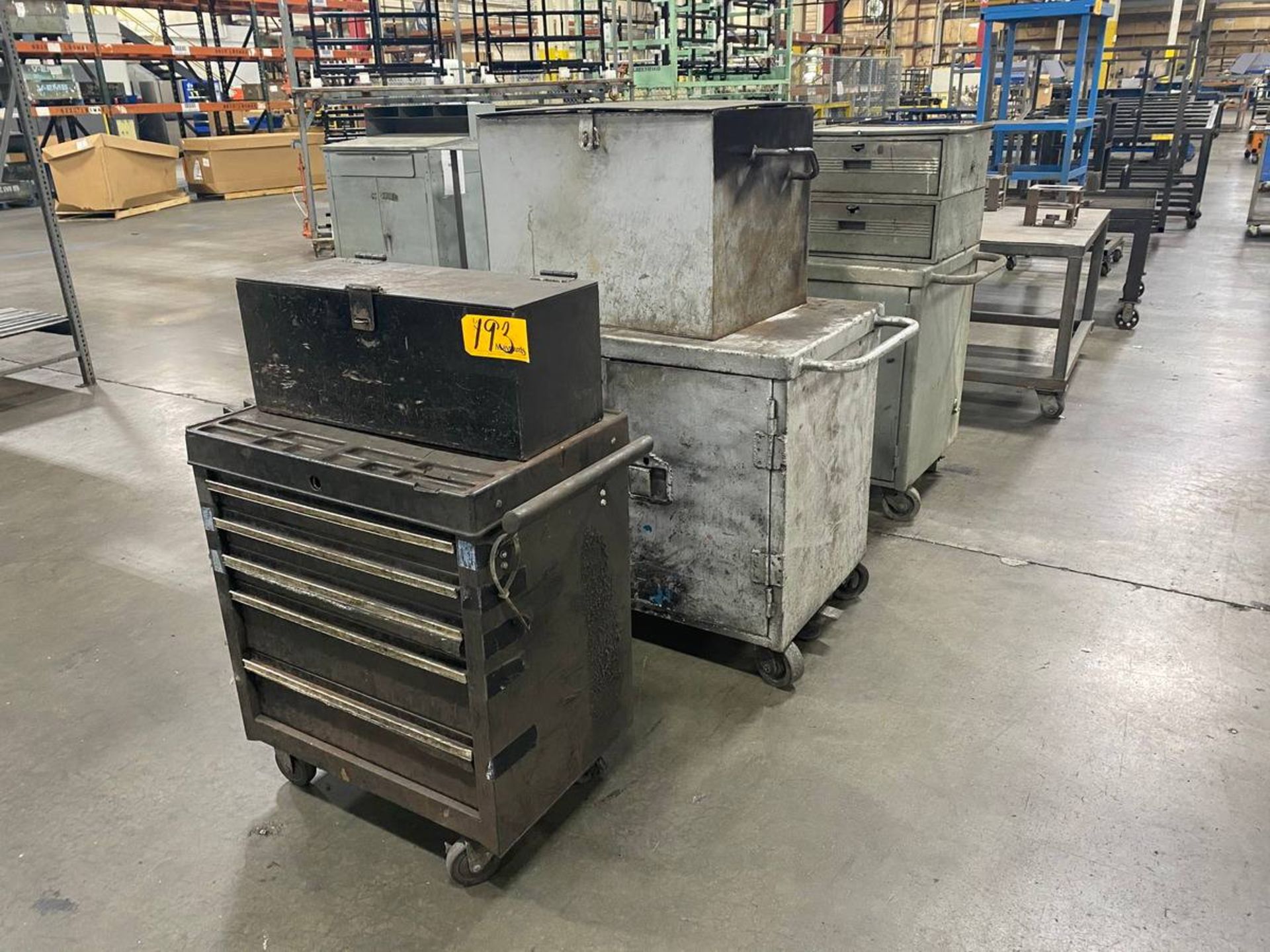 (3) Assorted Various Size Tool Boxes