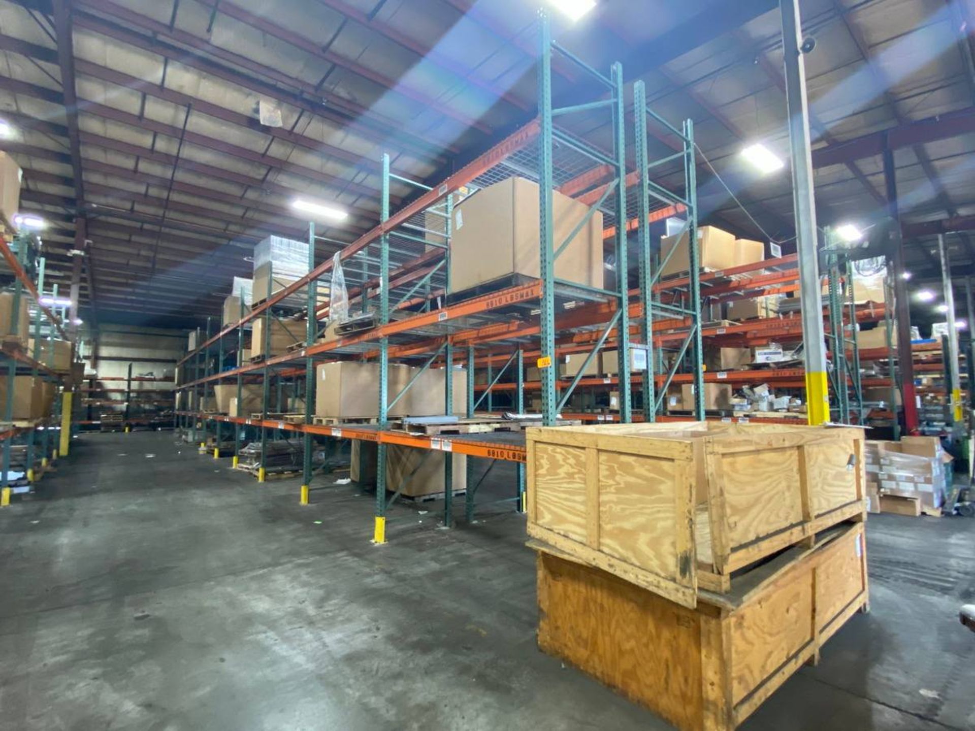 (20) Section Of Pallet Racking
