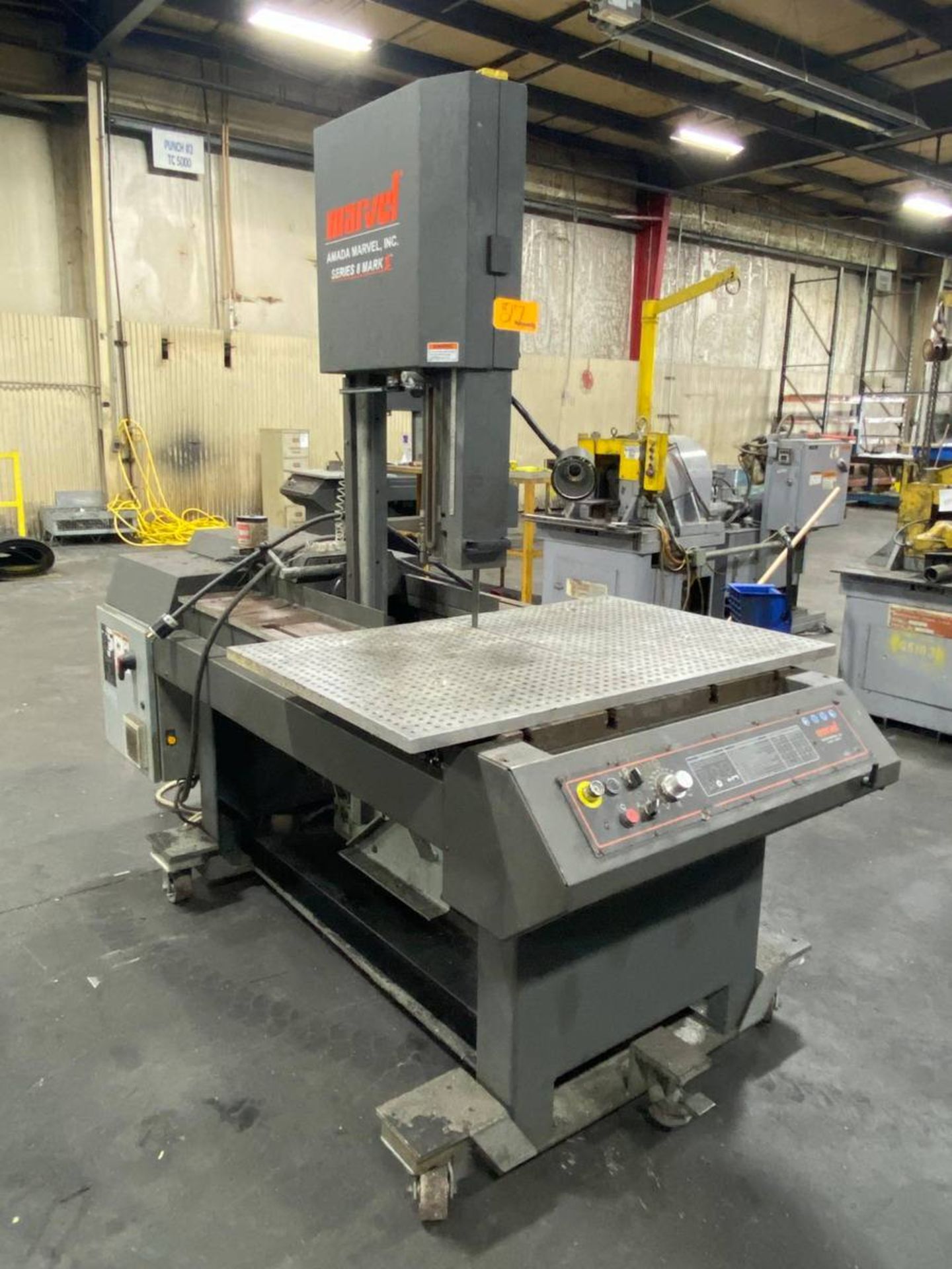 2019 Marvel 8-Mark-II-V Vertical Band Saw - Image 2 of 6