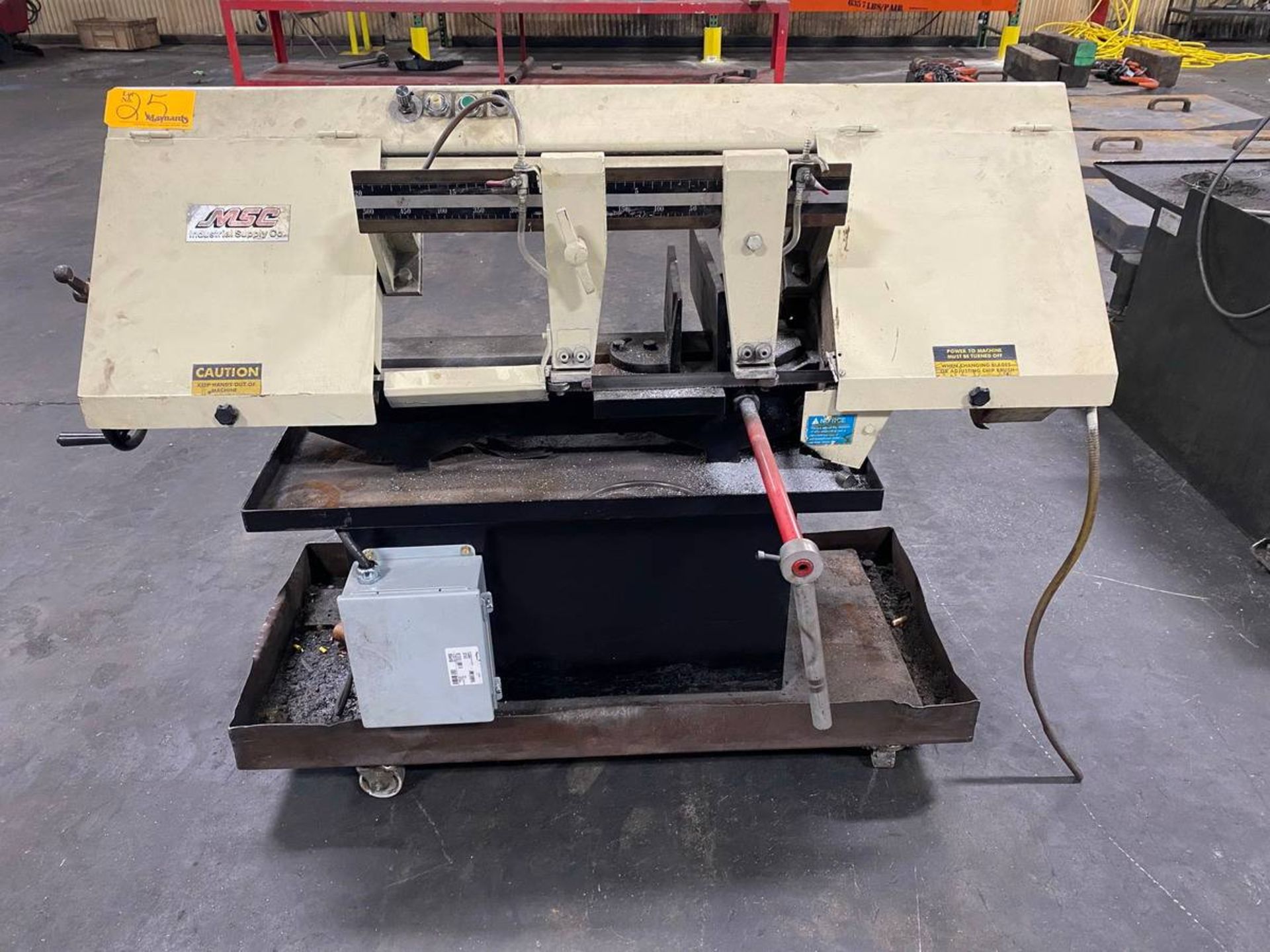 MSC Vertical Band Saw