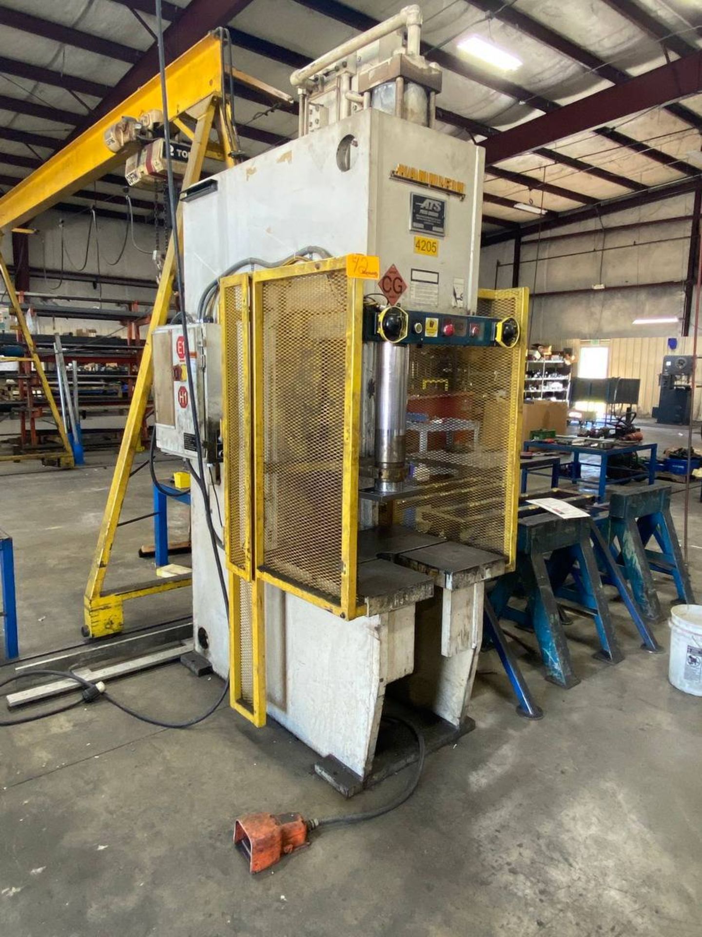 1997 Hannifin OGF-50 50-Ton Hydraulic Press