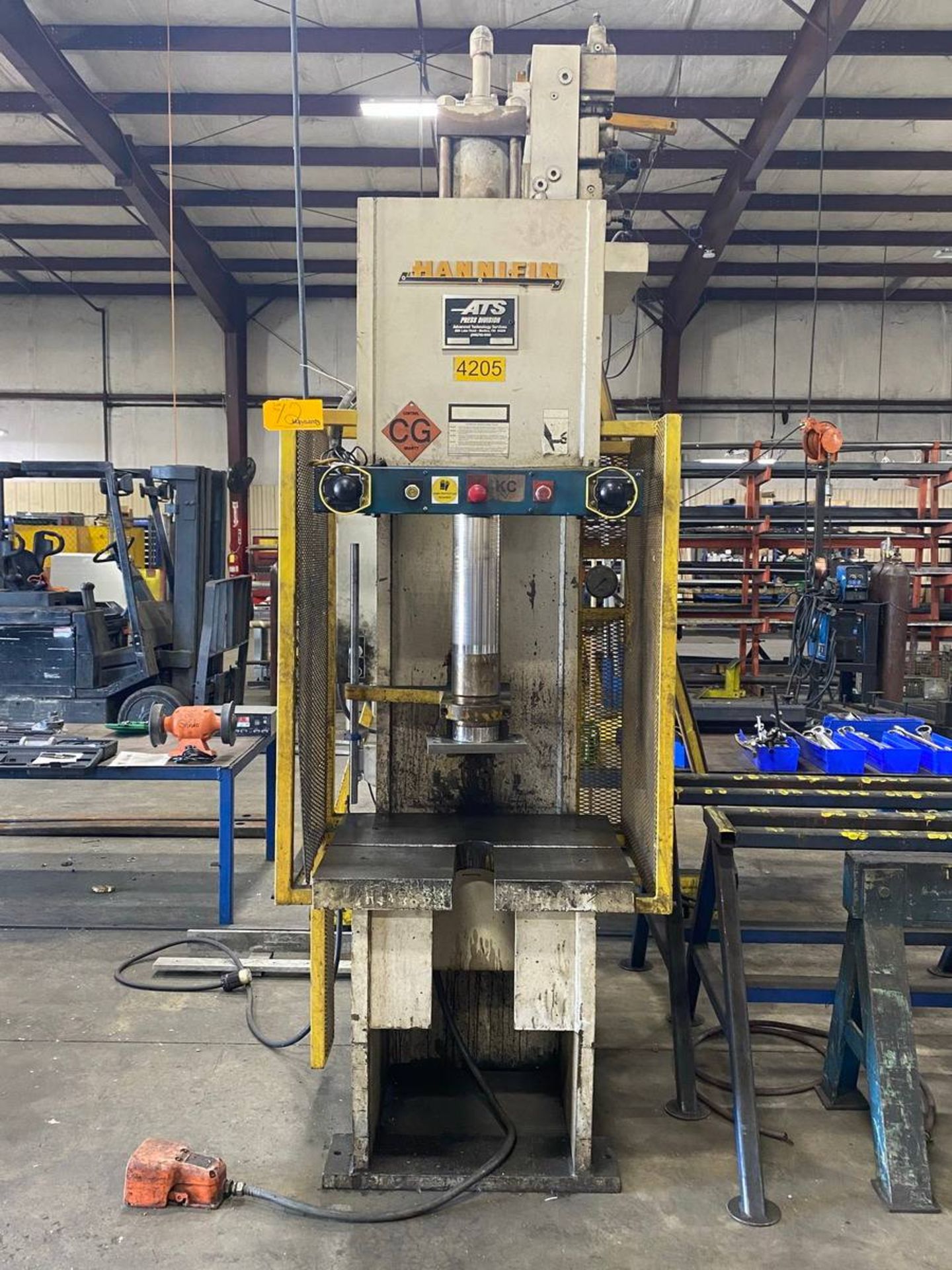 1997 Hannifin OGF-50 50-Ton Hydraulic Press - Image 2 of 6