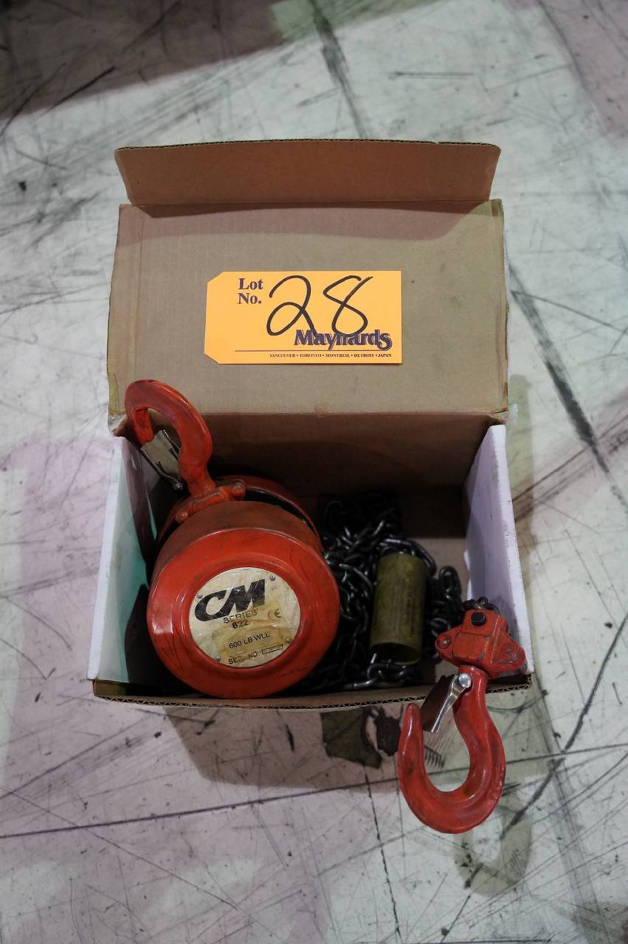 CM Series 622 Chain Hoist