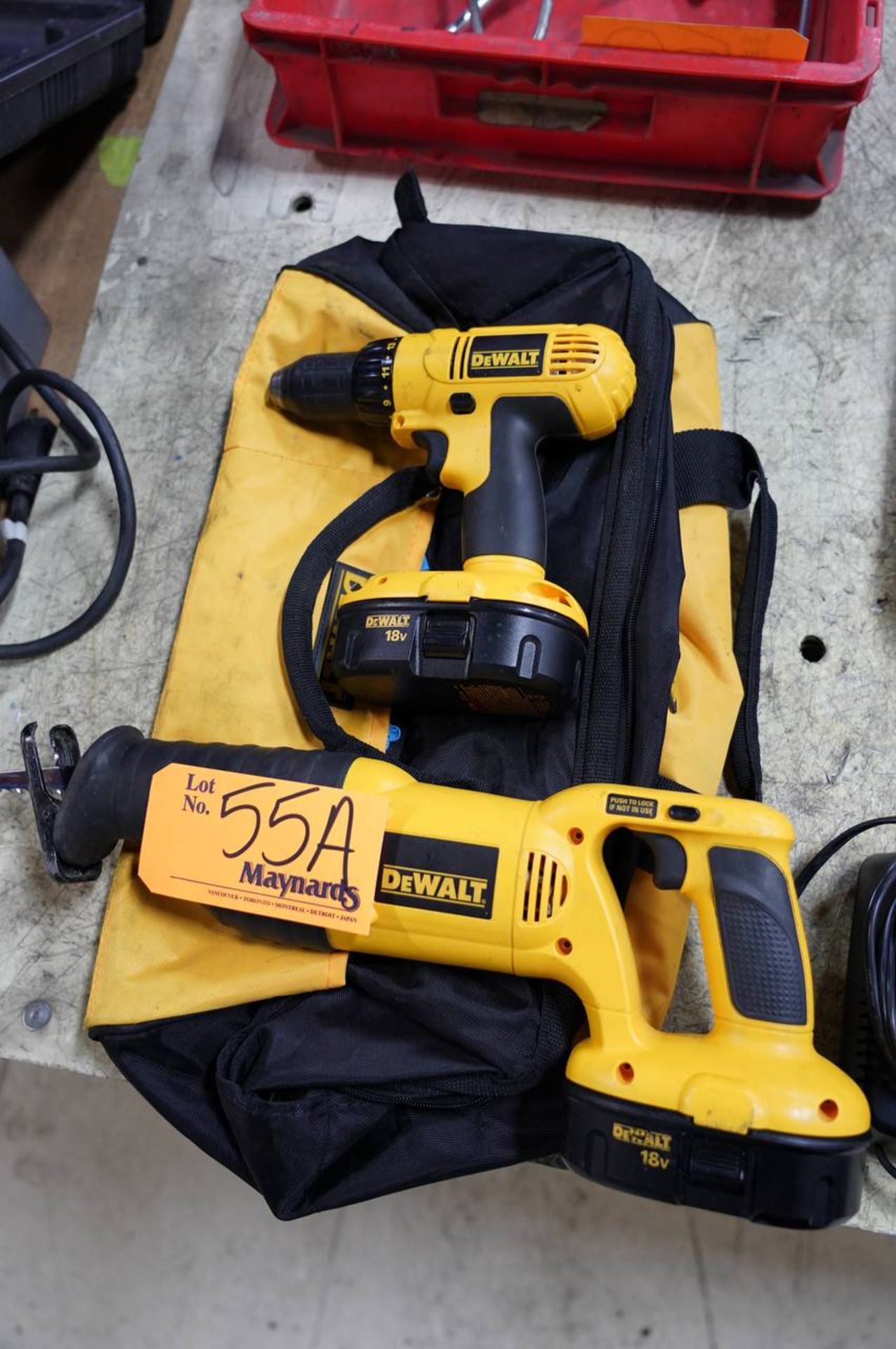 Dewalt Cordless Sawz-All and Drill Combo