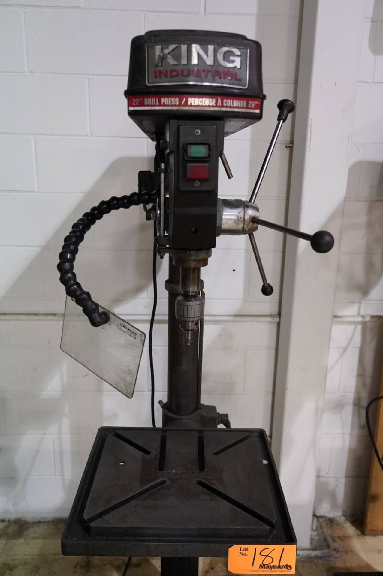 2005 King KC-122FC 22'' Floor Style Drill Press - Image 2 of 3