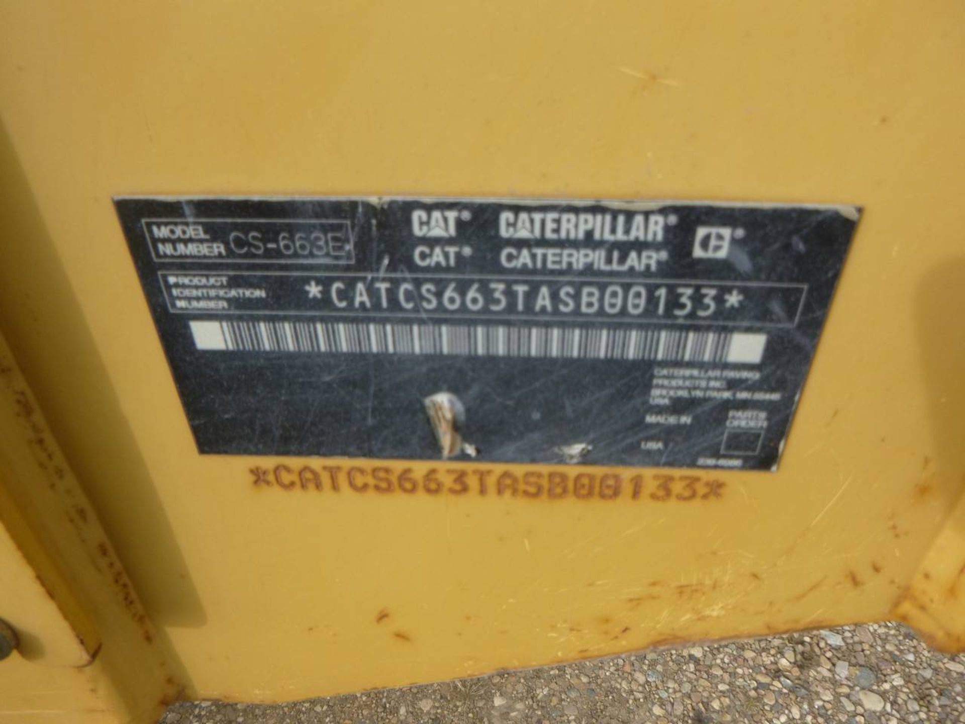 2007 Caterpillar CS-663E Compactor - Image 8 of 8