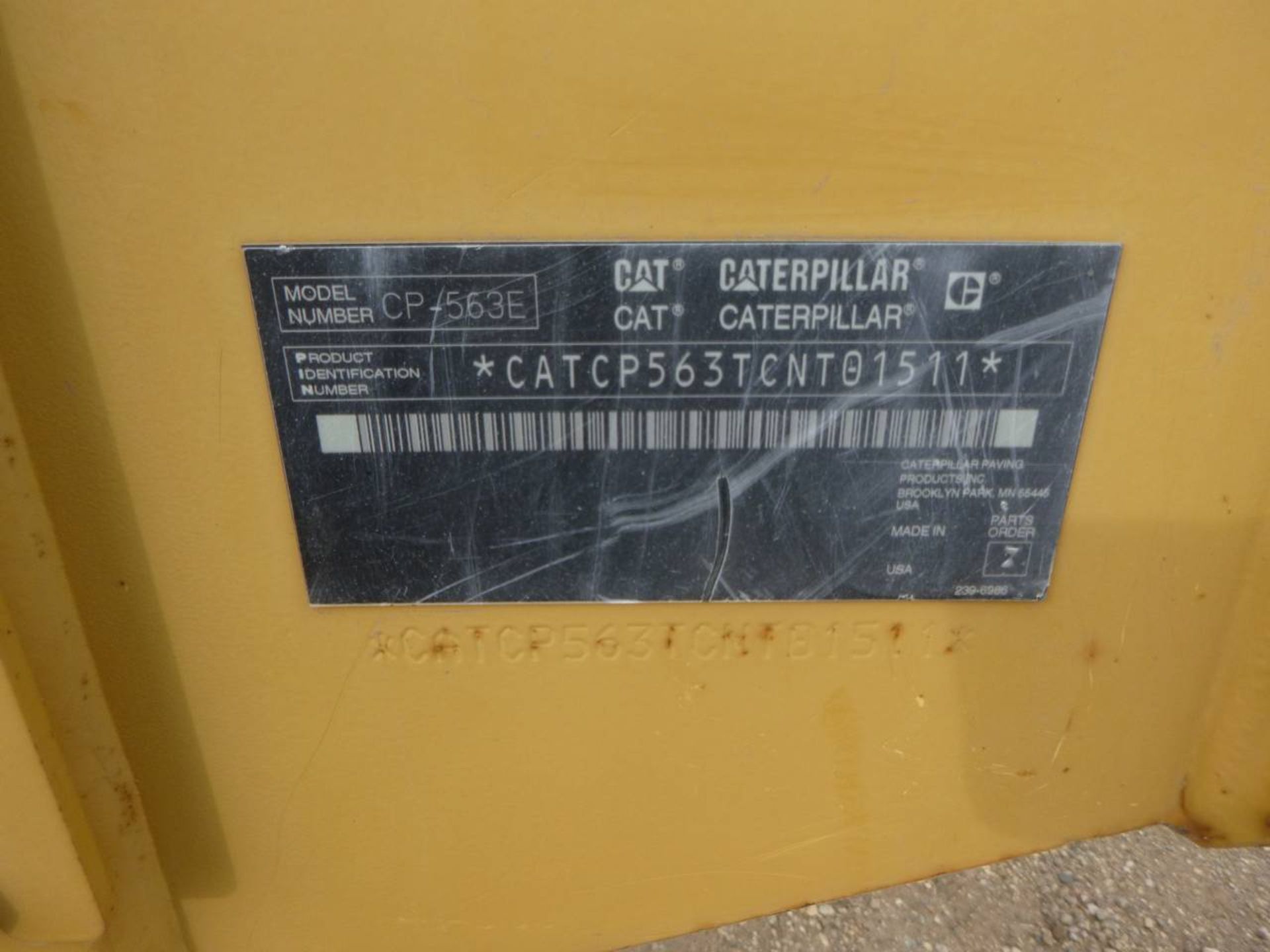 2007 Caterpillar CP-563E Compactor - Image 9 of 9