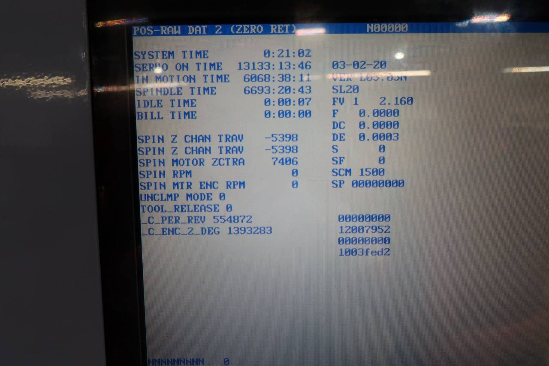 2003 Haas SL-20 CNC Lathe - Image 2 of 8