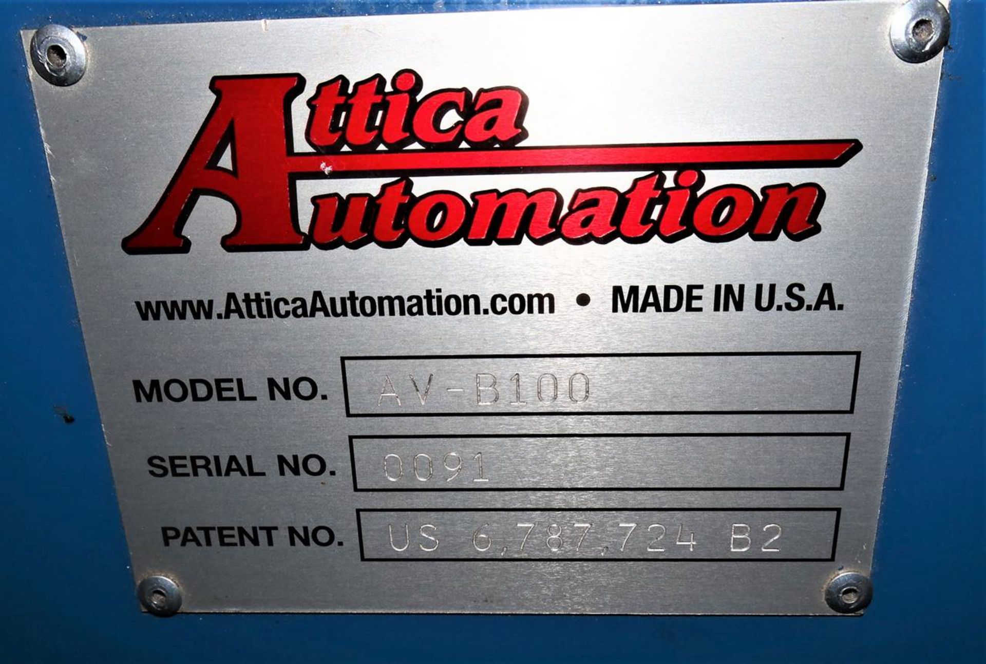 Attica Automation AV-B100 Vision Inspection Machine - Image 7 of 7
