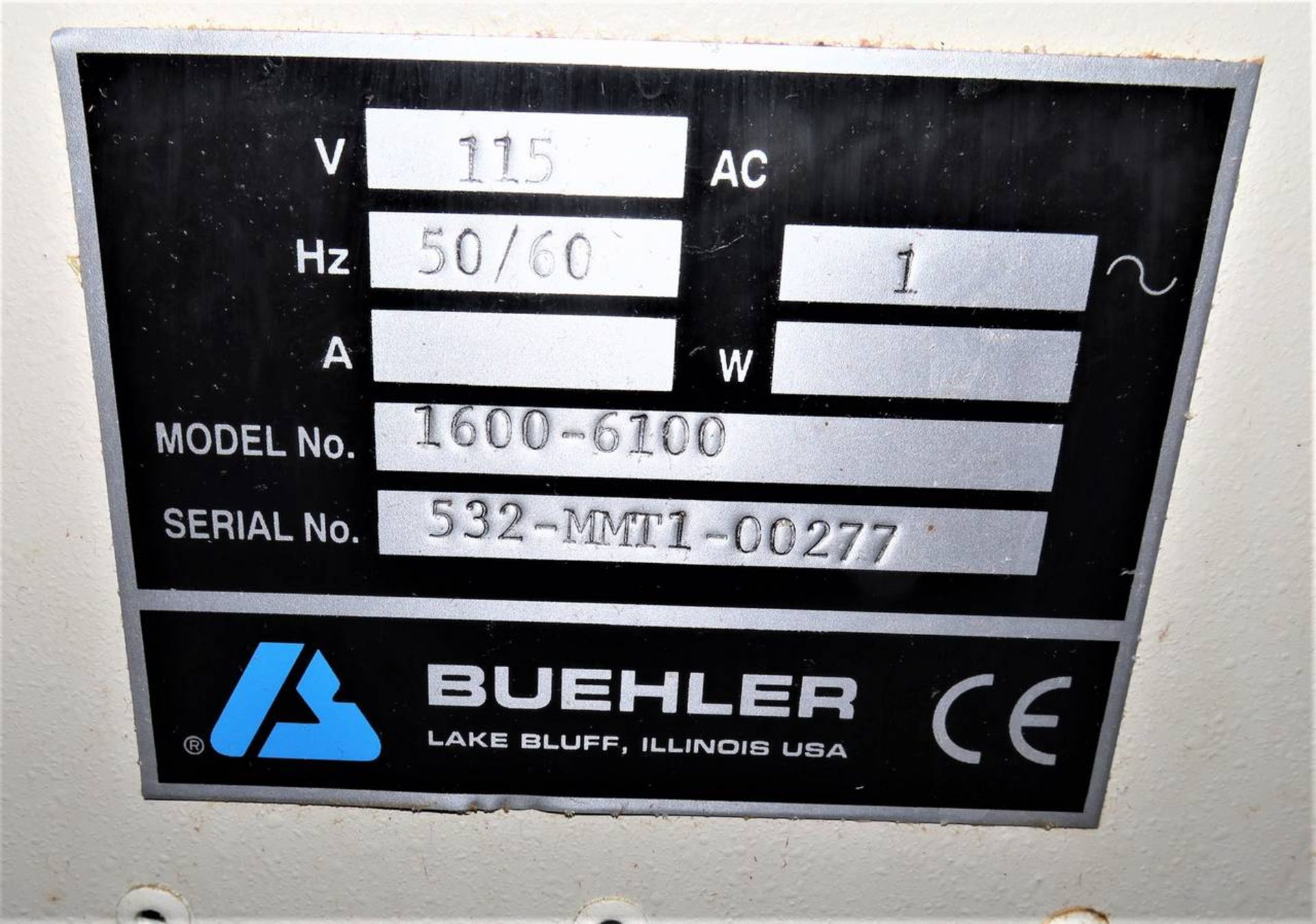 Buehler 1600-6100 Hardness Tester - Image 2 of 2