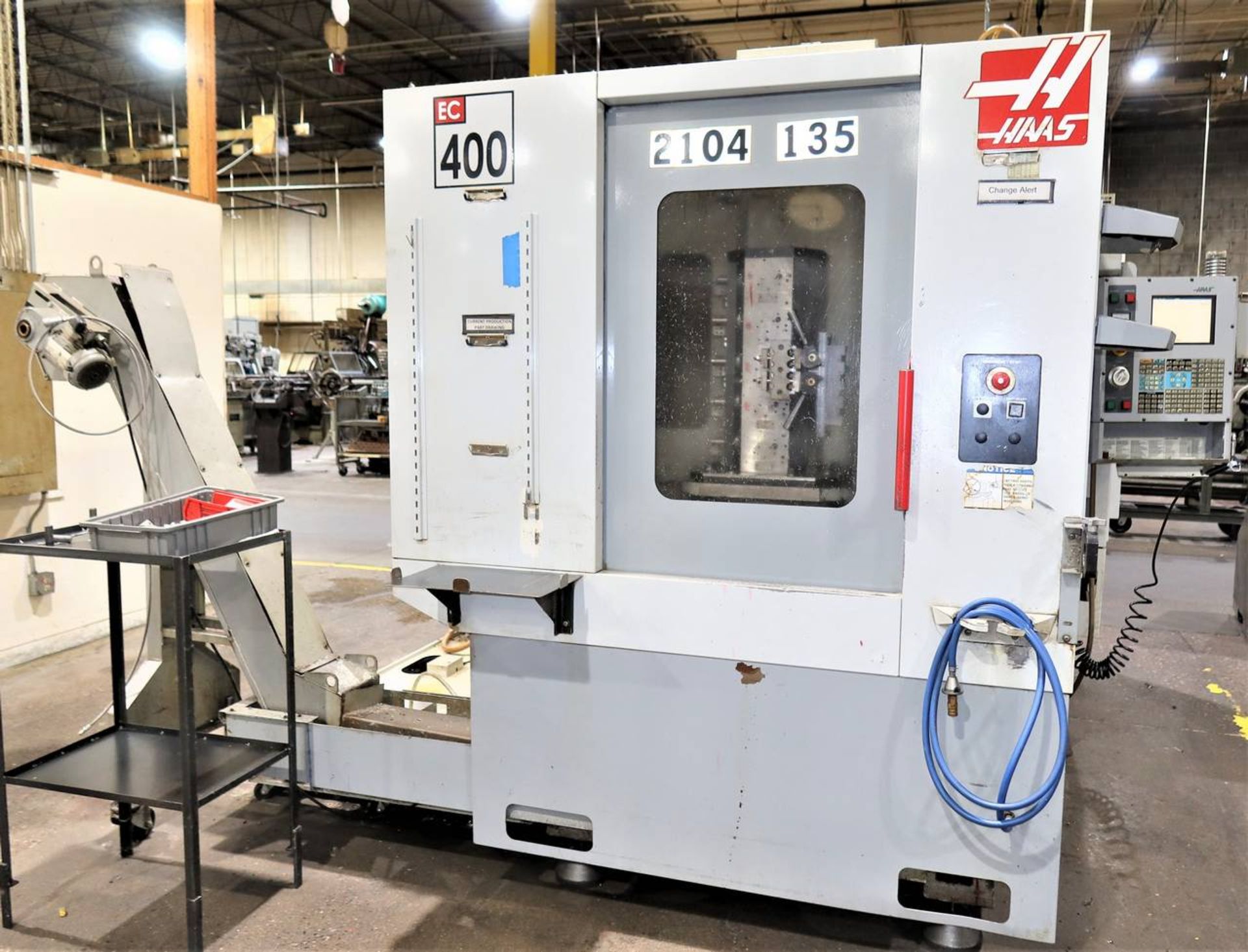 2004 Haas EC-400 16" X 16" 4-AXIS PRECISION HORIZONTAL MACHINING CENTER - Image 4 of 8