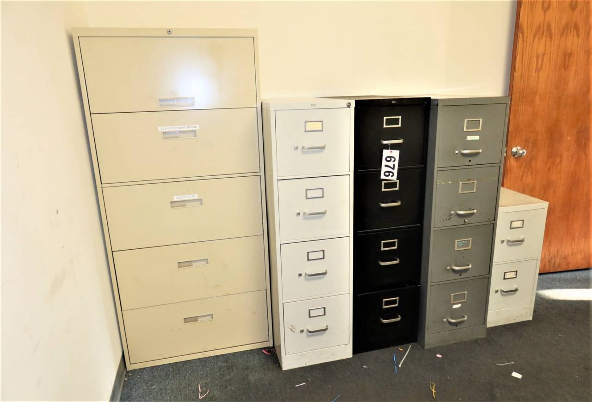 (9) File Cabinets