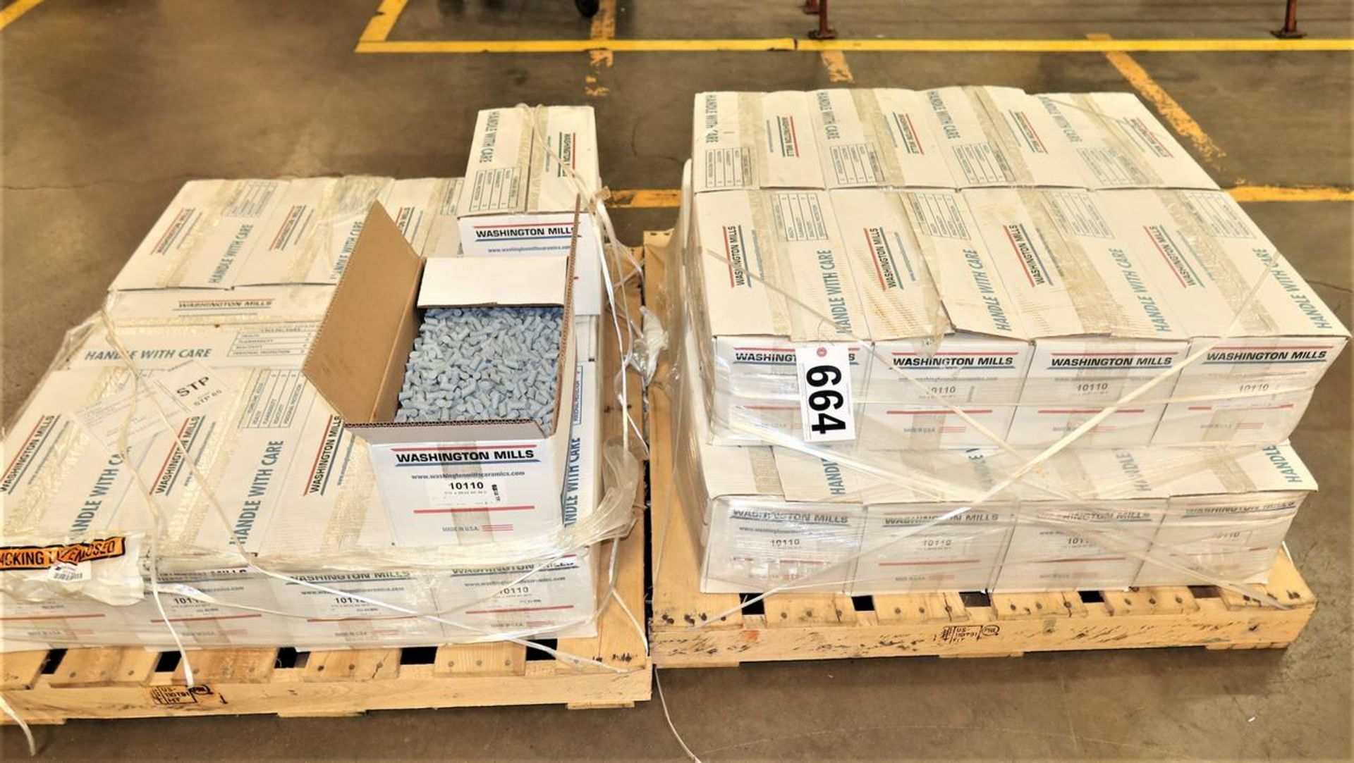 (2) Pallets Of New Vibratory Finishing Media