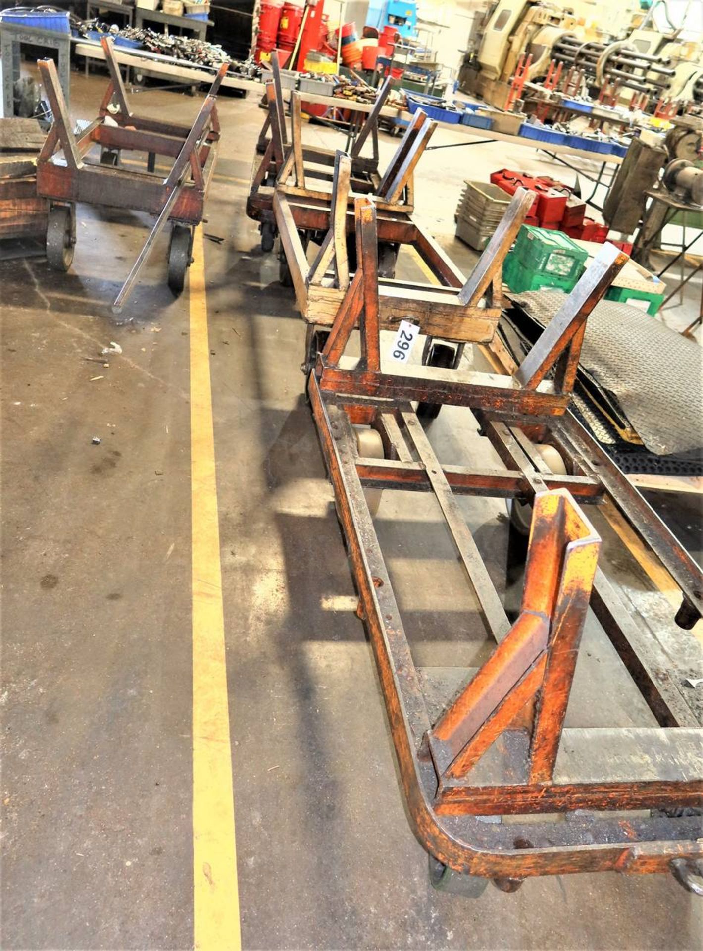 (40) Heavy Duty Bar Stock Carts