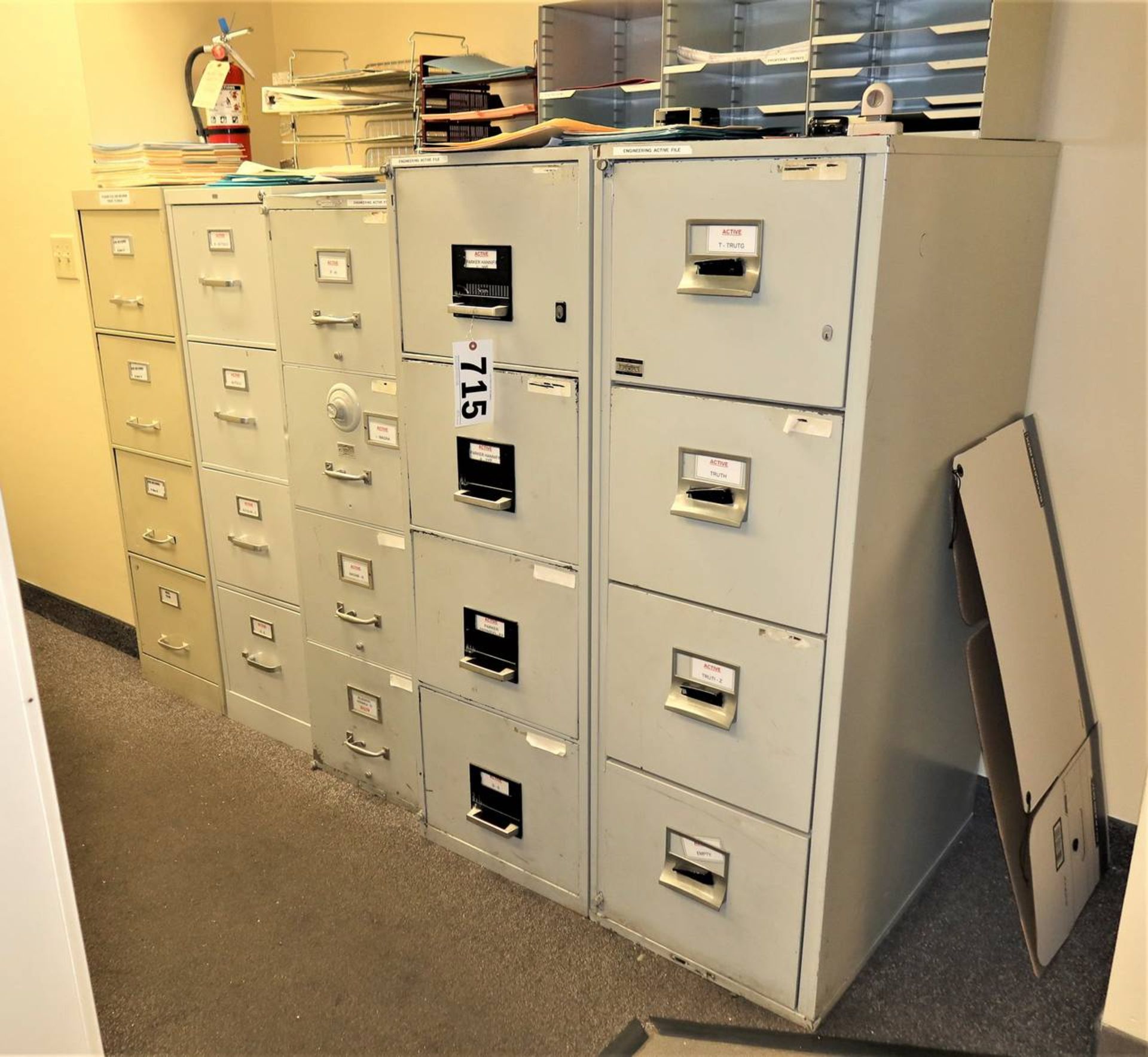 (5) File Cabinets