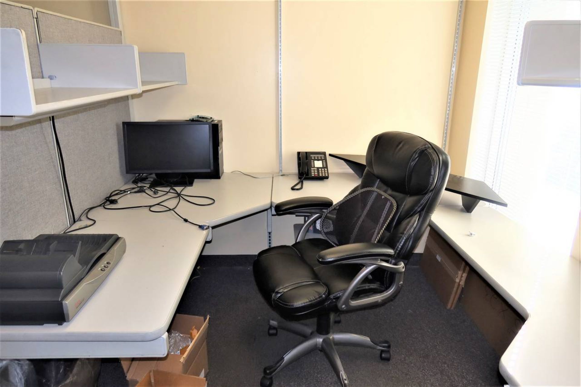 (7) Desks And Cubicle Dividers - Image 6 of 8