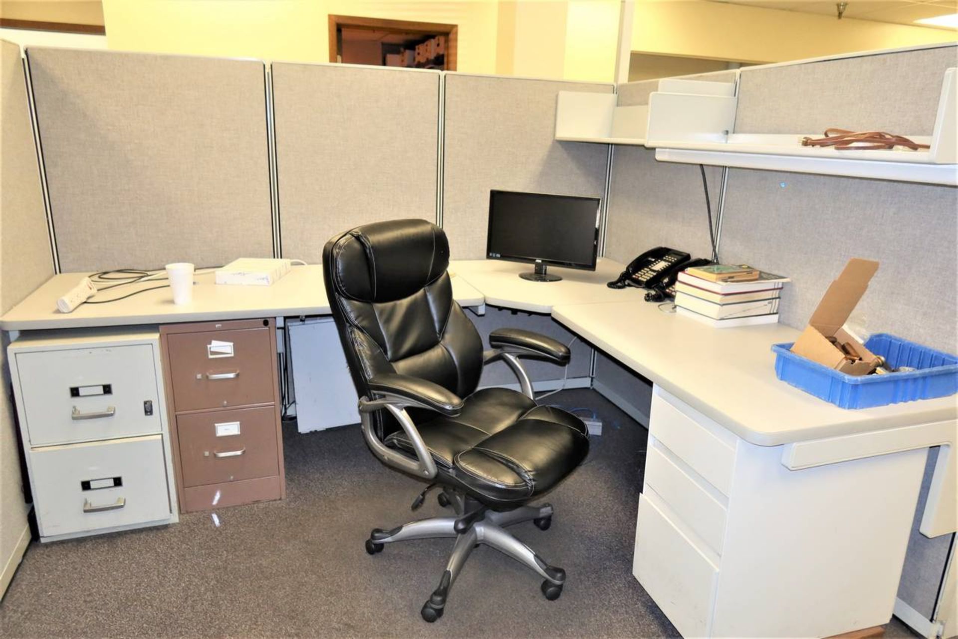 (7) Desks And Cubicle Dividers - Image 4 of 8
