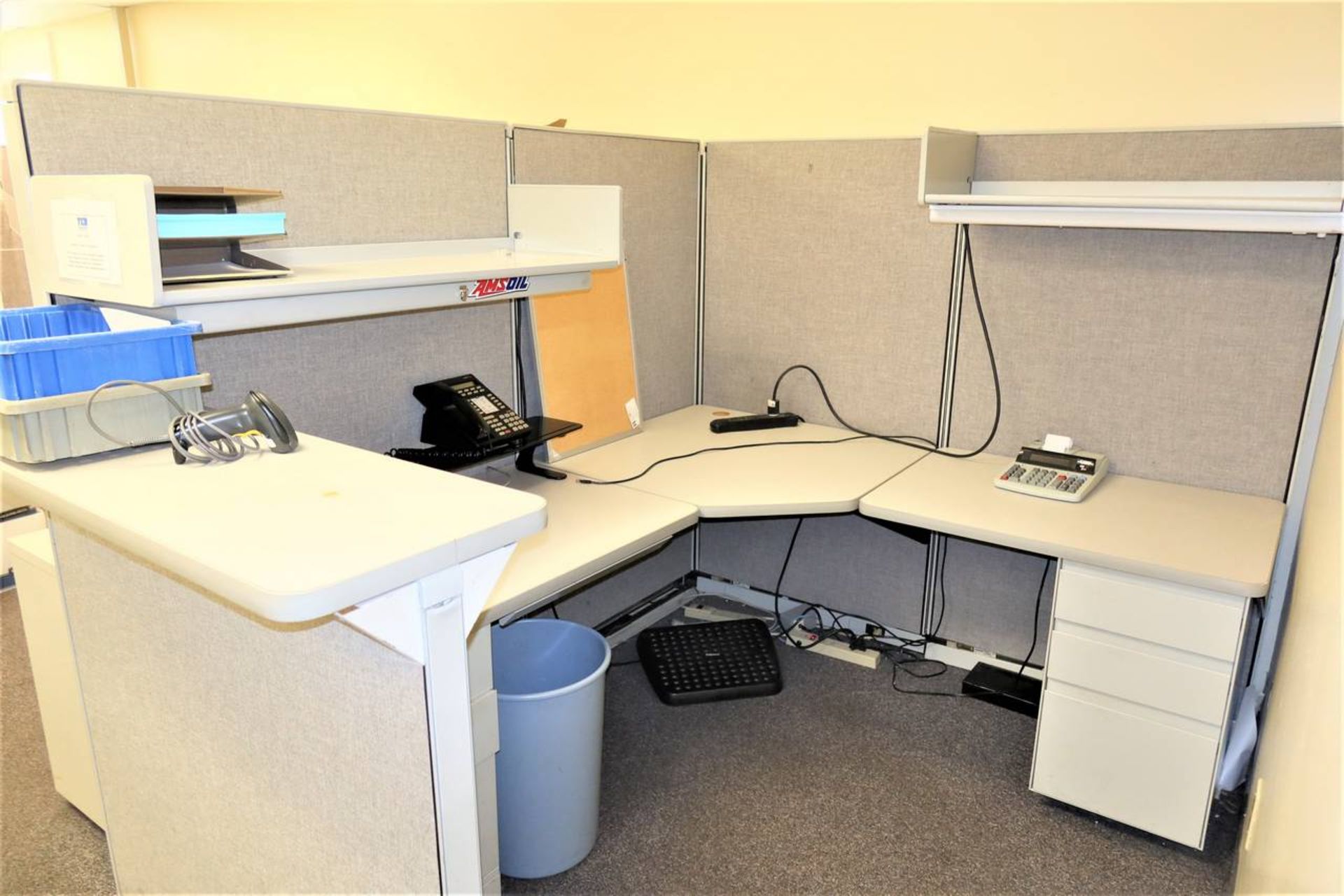 (7) Desks And Cubicle Dividers - Image 8 of 8