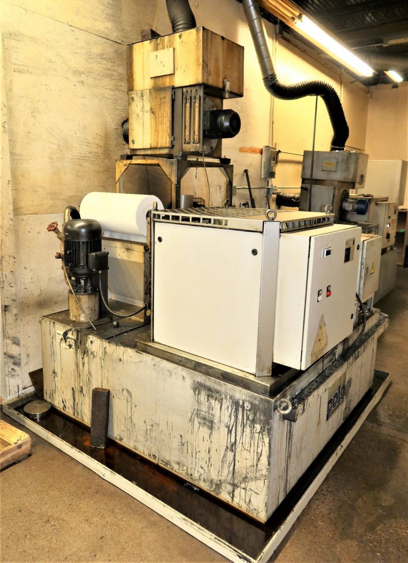 2002 Schutte WU305 Series 08, No. 10 5-Axis CNC Grinder Control: Siemens 840D, Axis: 5, Power: - Image 7 of 8