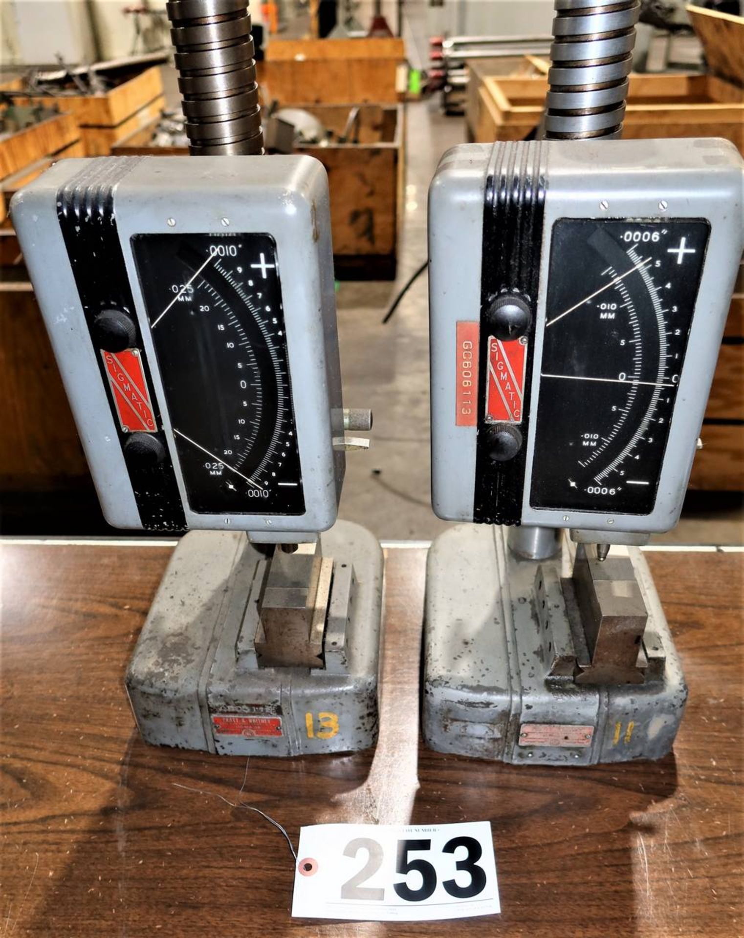 Pratt And Whitney (2) Sigmatic Gages