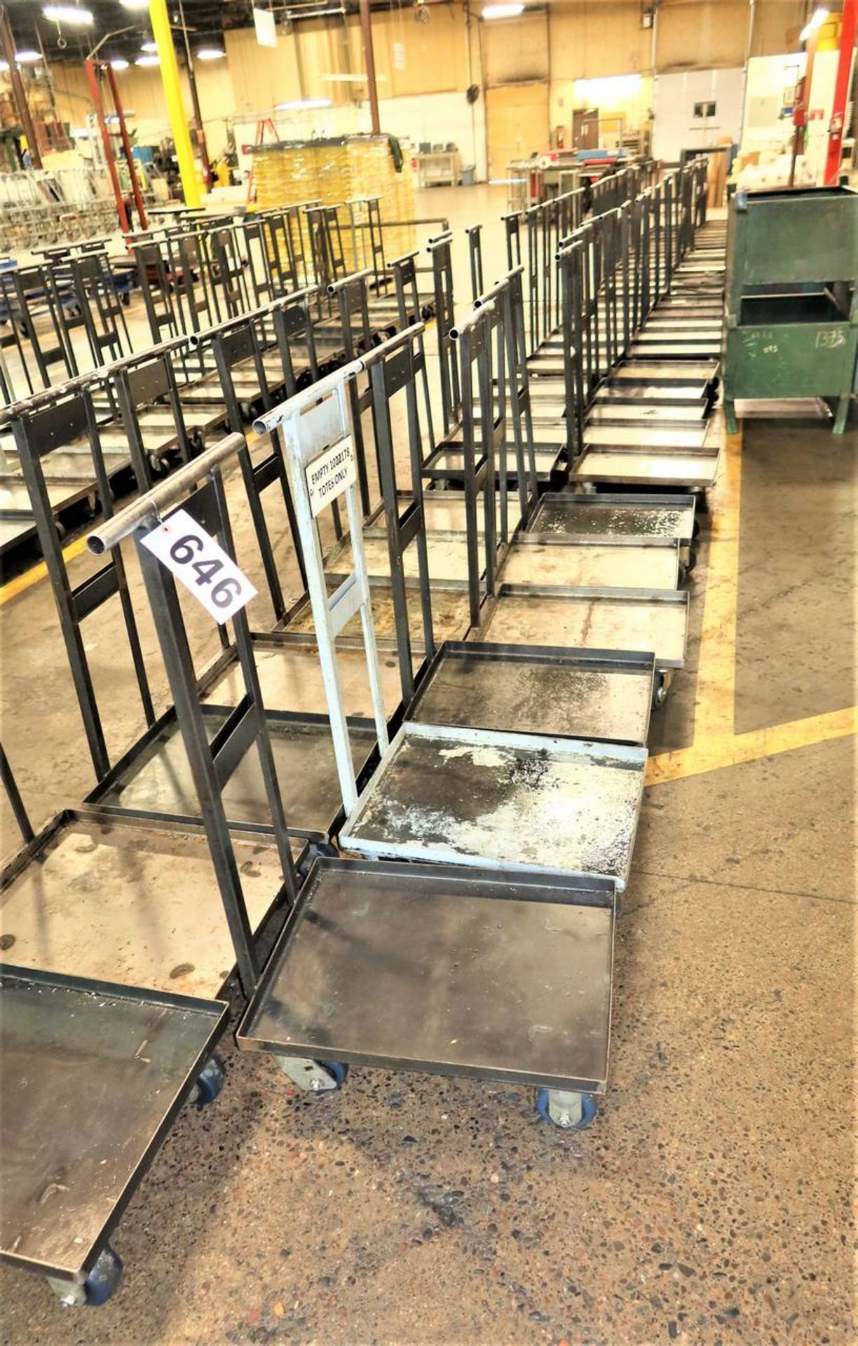 Approx. (70) Wheeled Carts