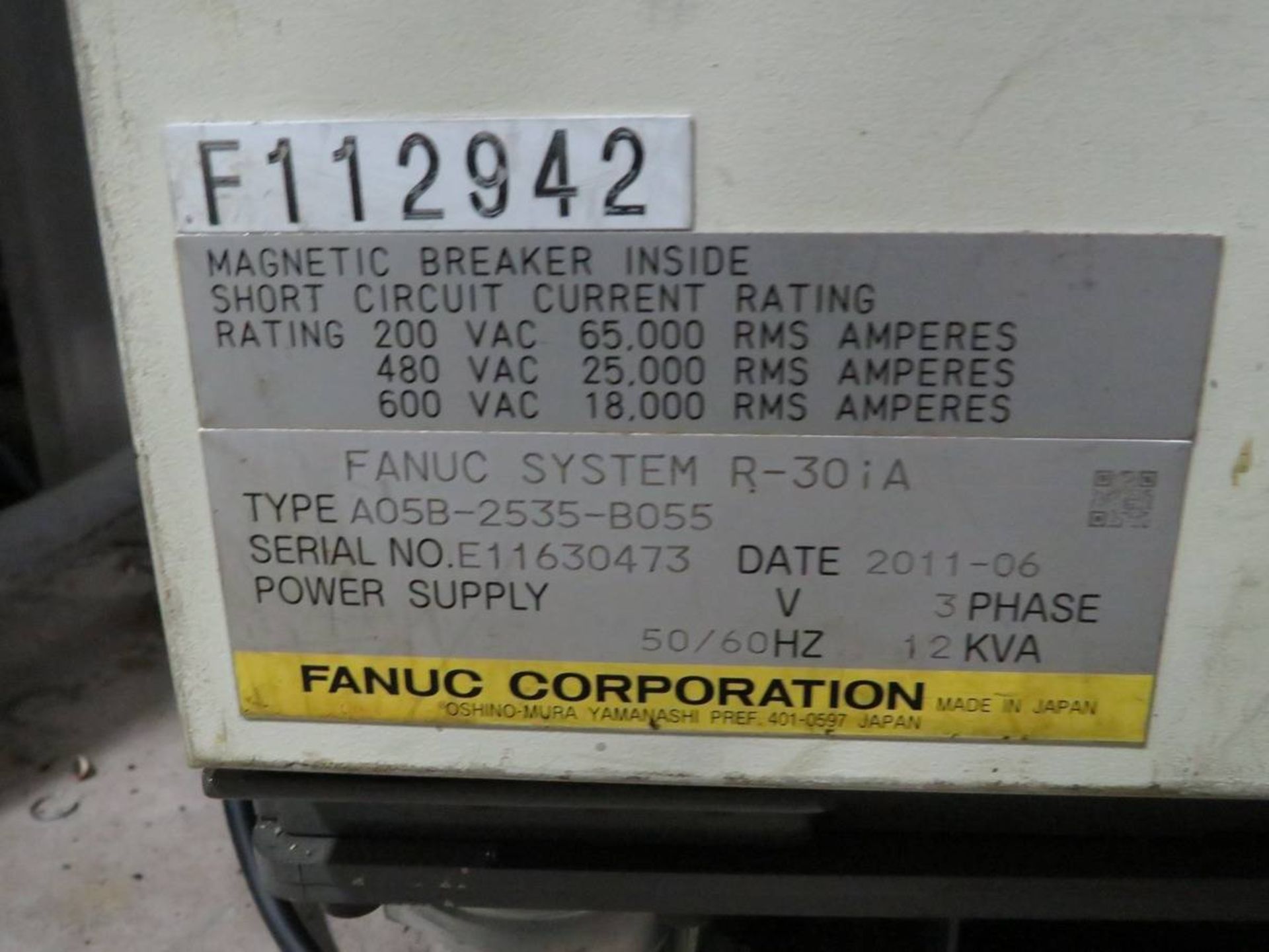 2011 Fanuc R-2000iB 200R Servo Robot - Image 7 of 10