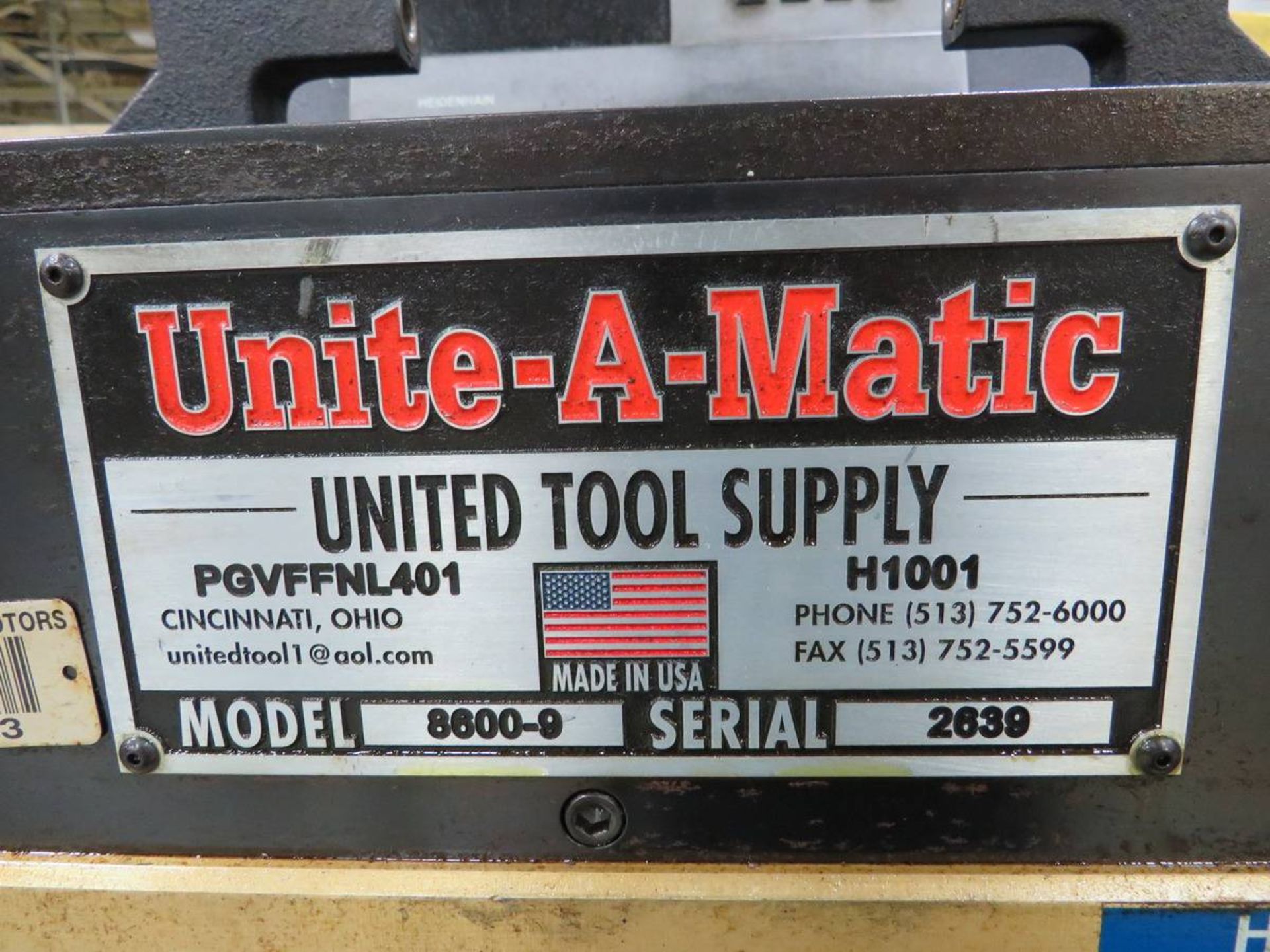 Unite-A-Matic 2447370 Gear Inspection Machine - Image 4 of 5
