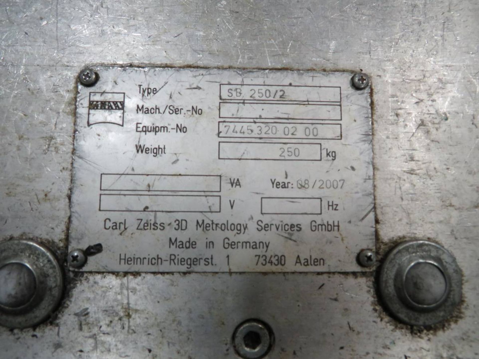 2006 Zeiss Center-Max Navigator 11/12/7 Coordinate Measuring Machine - Image 13 of 16