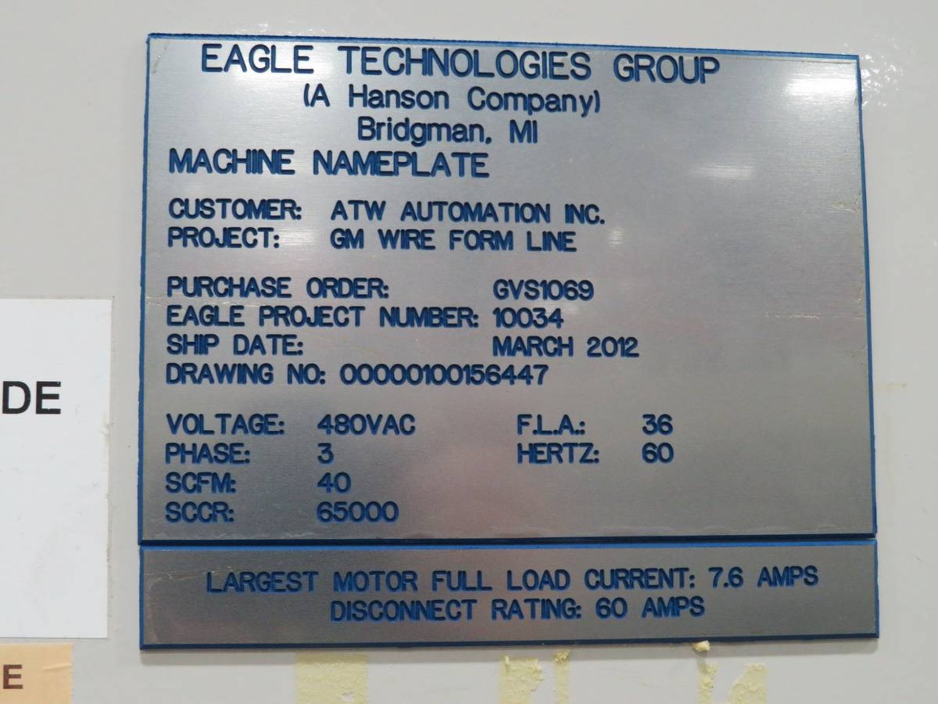 2012 Eagle Wire Forming Cell - Image 27 of 29