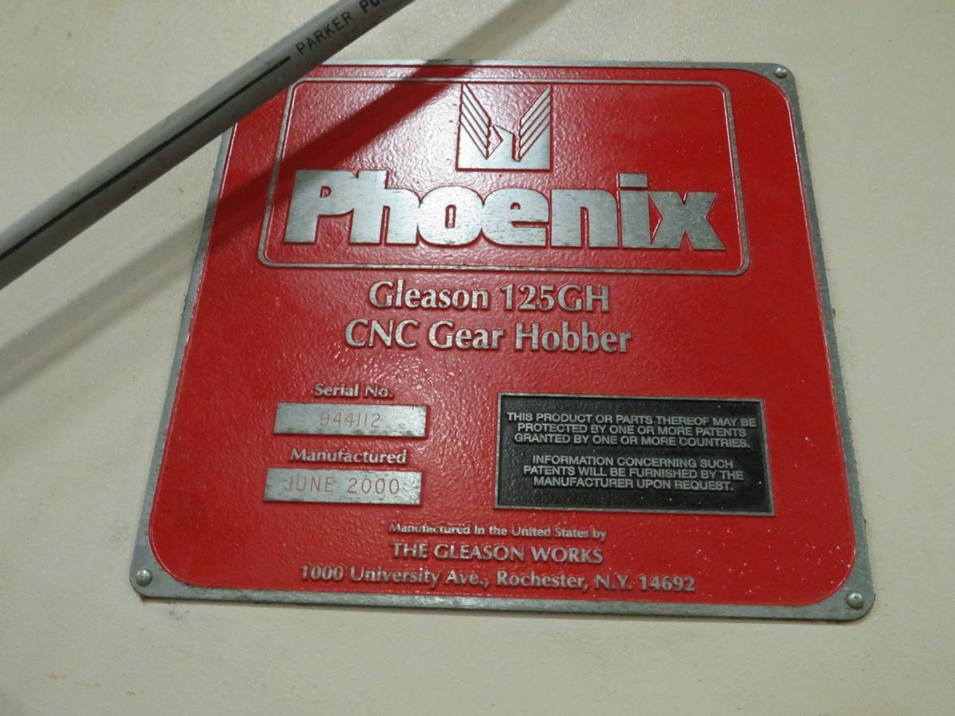 2000 Gleason / Phoenix 125GH CNC Gear Hobber - Image 9 of 9