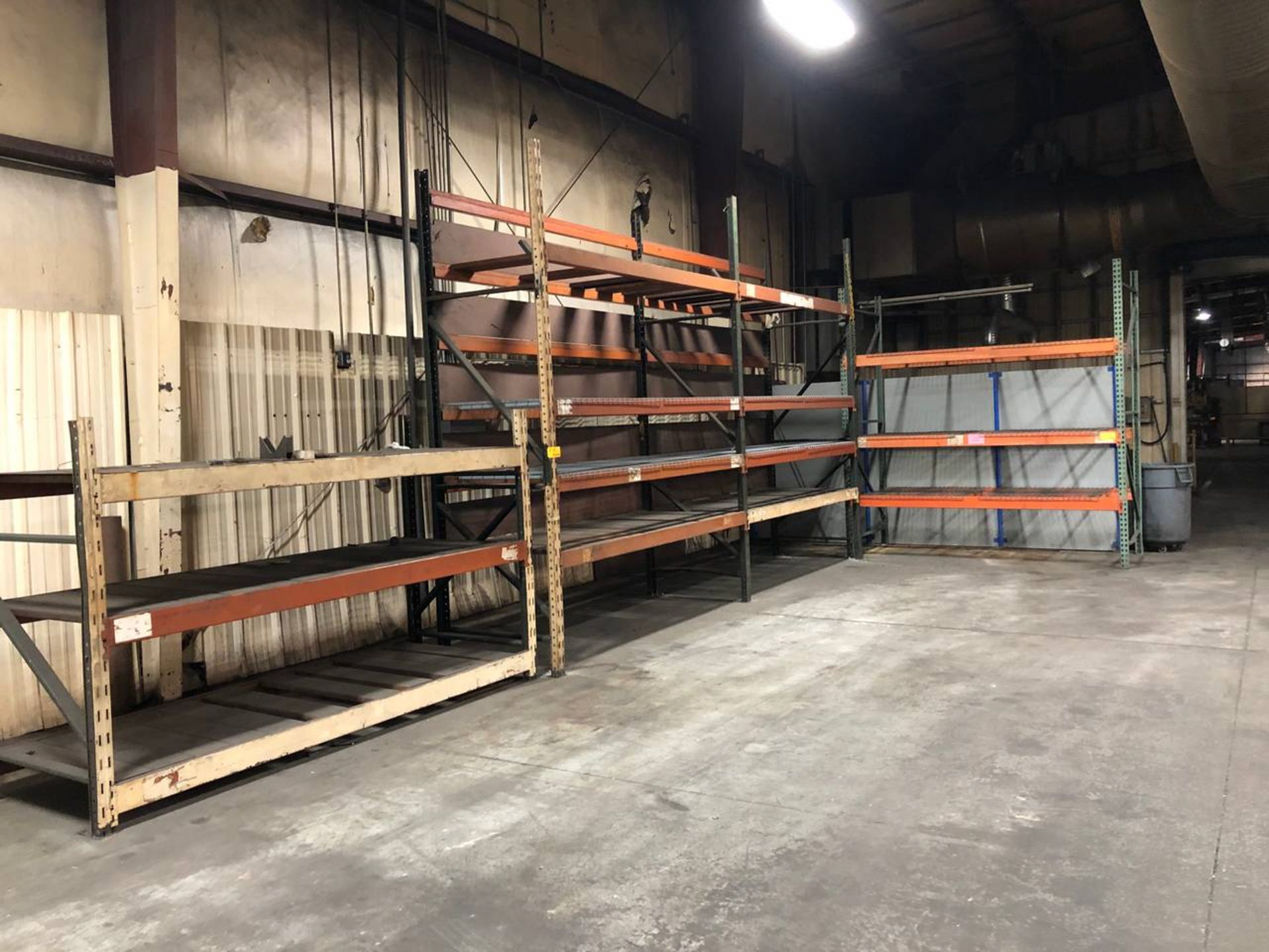 (10) Sections of Pallet Racking