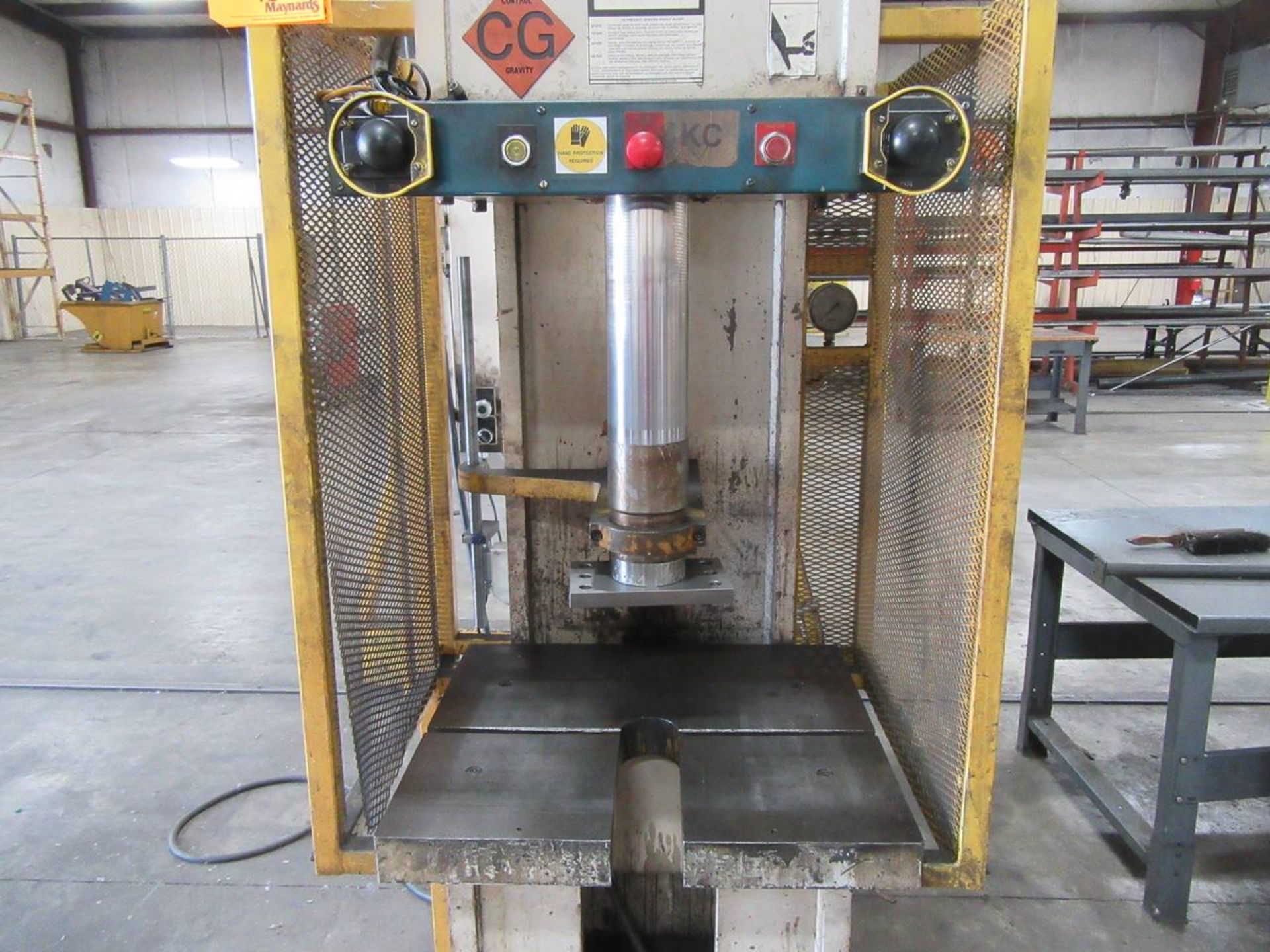 1997 Hannifin OGF-50 50-Ton Hydraulic Press - Image 3 of 4