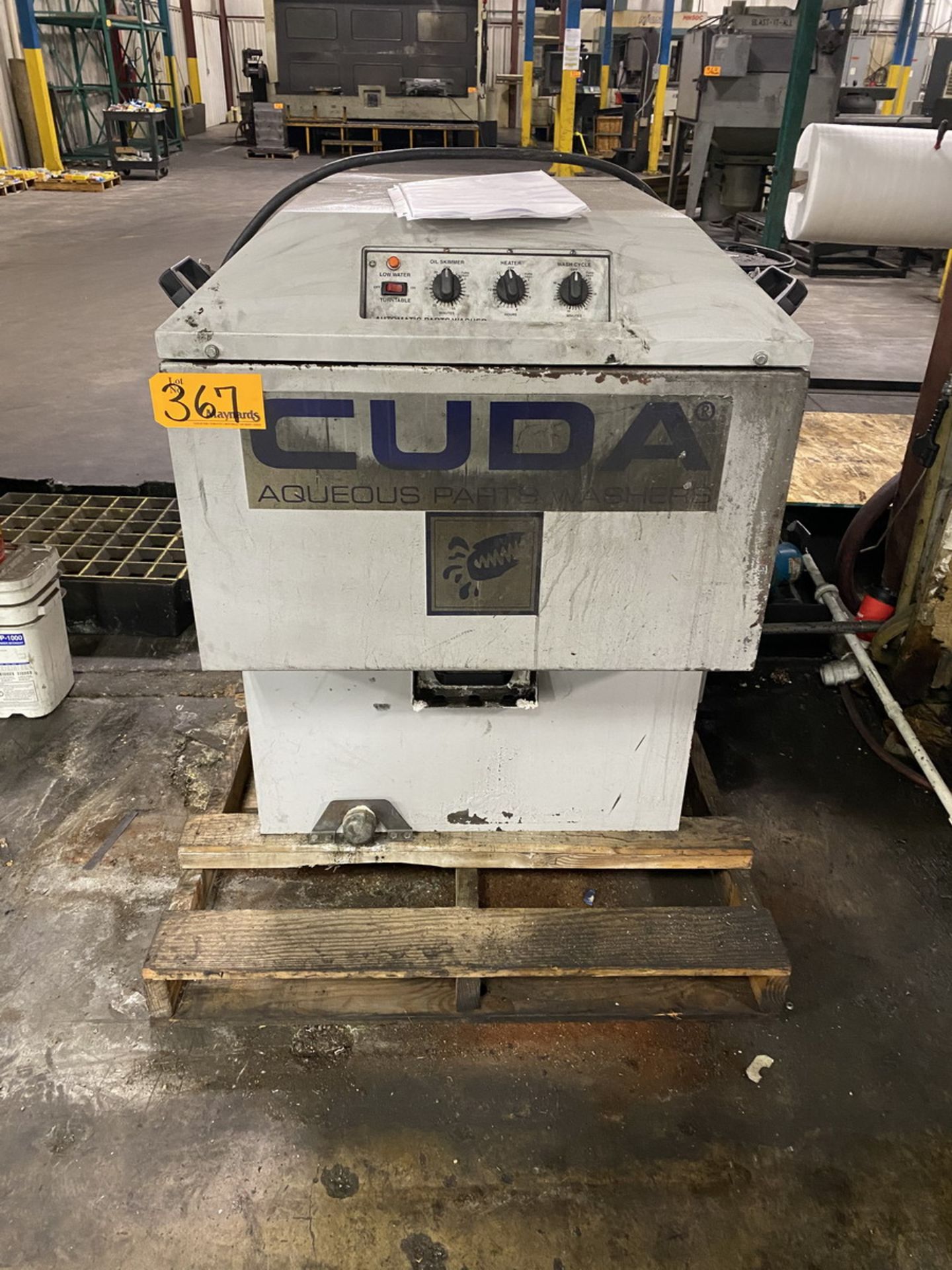 Cuda H20-2412 Parts Washer 250-Lb. Load Capacity, 24" Turntable Diameter, 150ø ? 170øF Operating